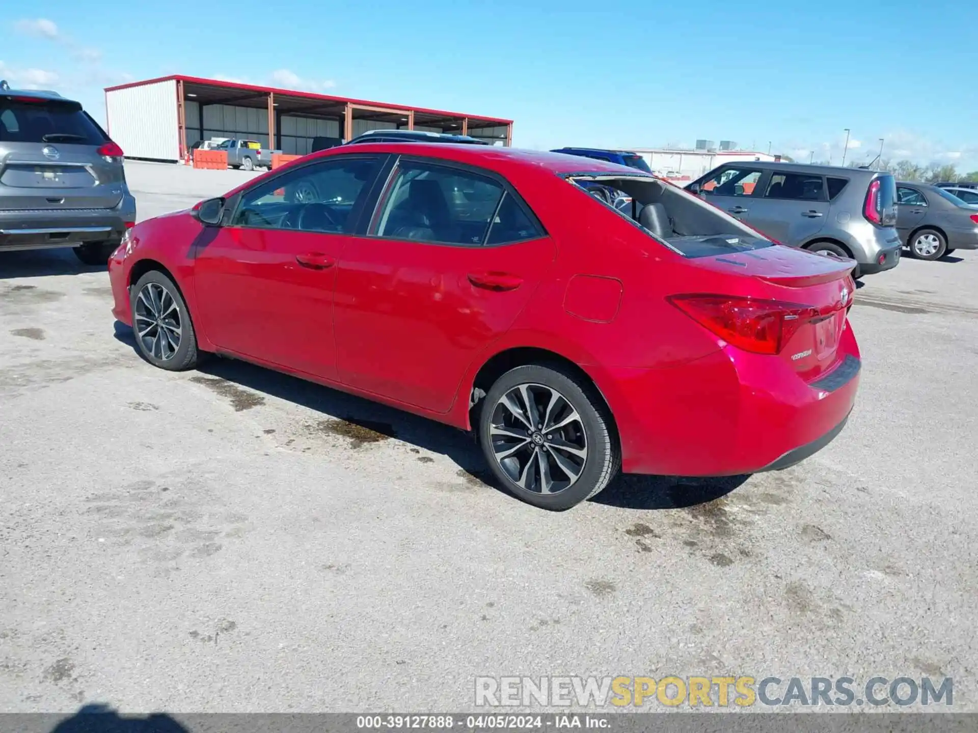 3 Photograph of a damaged car 5YFBURHE9KP907680 TOYOTA COROLLA 2019