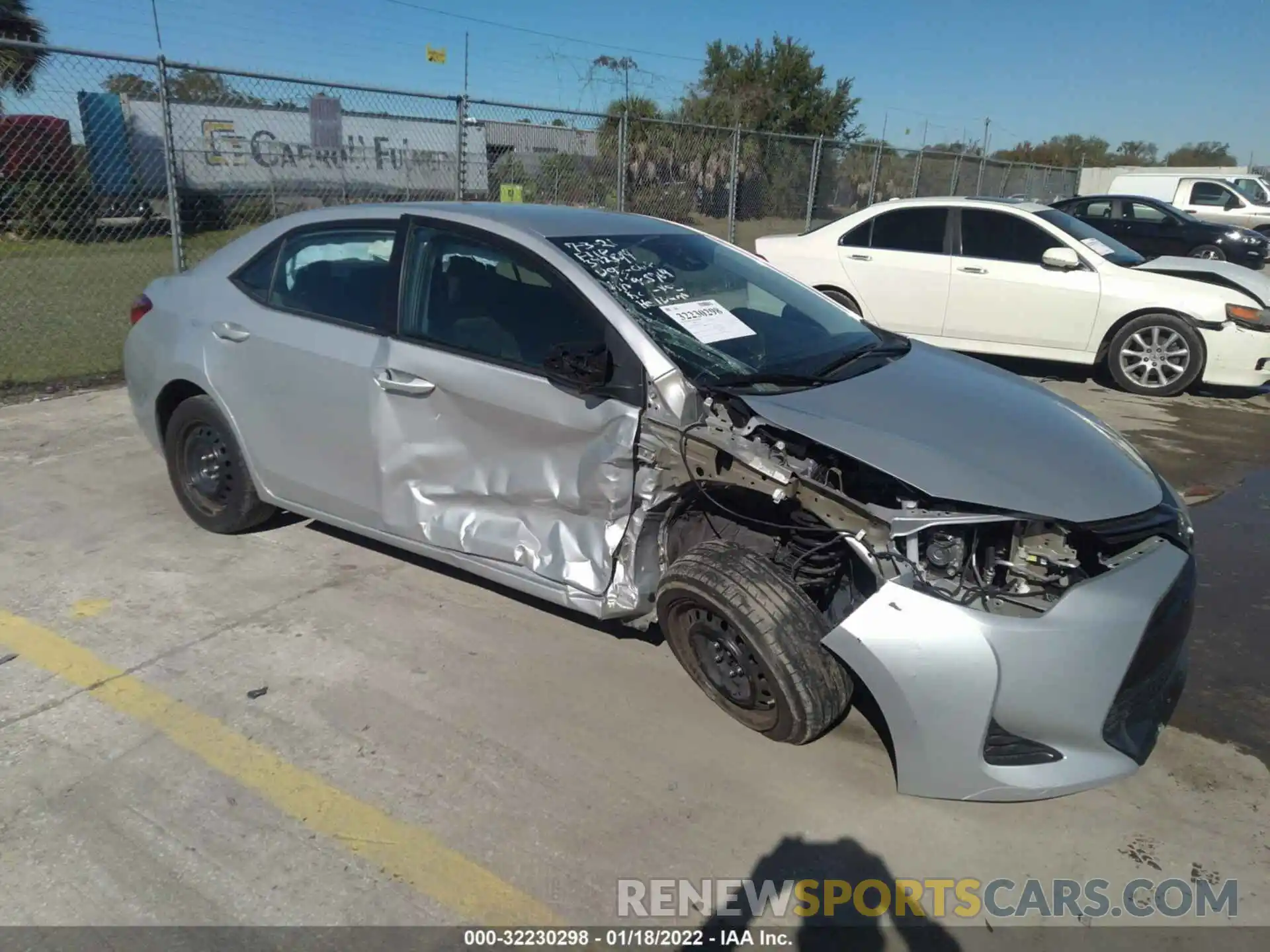 6 Photograph of a damaged car 5YFBURHE9KP908764 TOYOTA COROLLA 2019