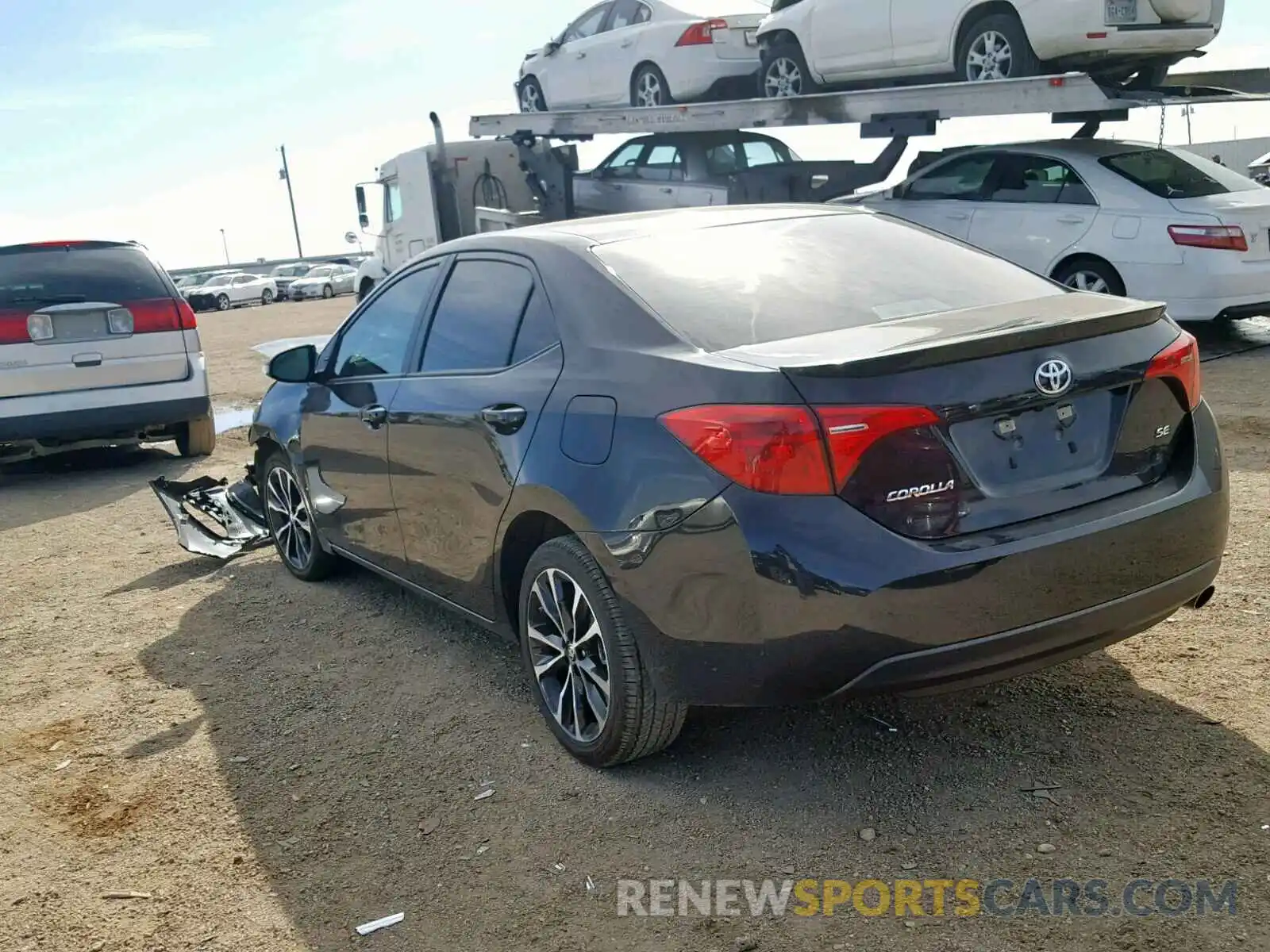 3 Photograph of a damaged car 5YFBURHE9KP909445 TOYOTA COROLLA 2019