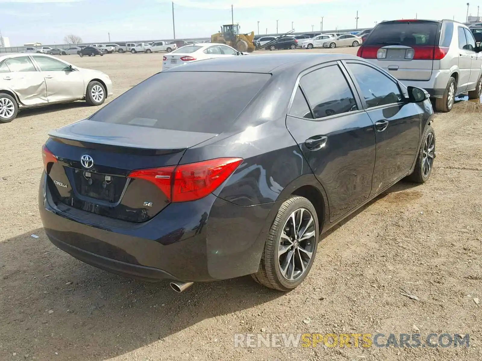 4 Photograph of a damaged car 5YFBURHE9KP909445 TOYOTA COROLLA 2019