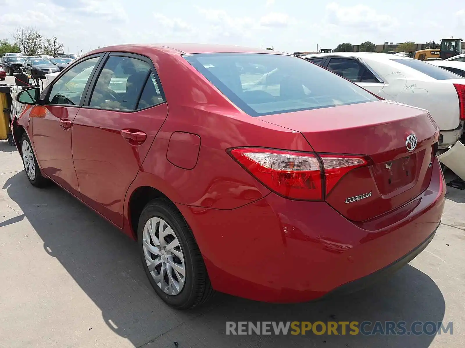 3 Photograph of a damaged car 5YFBURHE9KP909834 TOYOTA COROLLA 2019