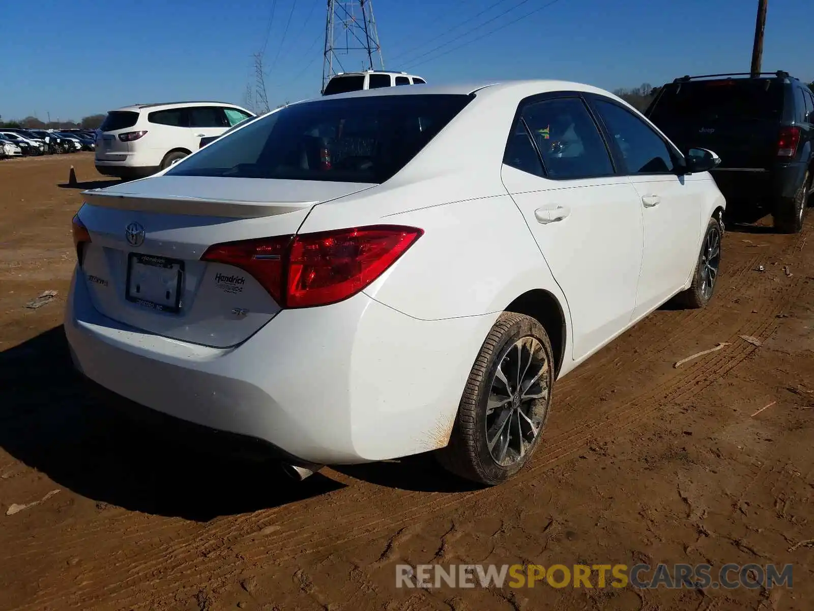 4 Photograph of a damaged car 5YFBURHE9KP910188 TOYOTA COROLLA 2019