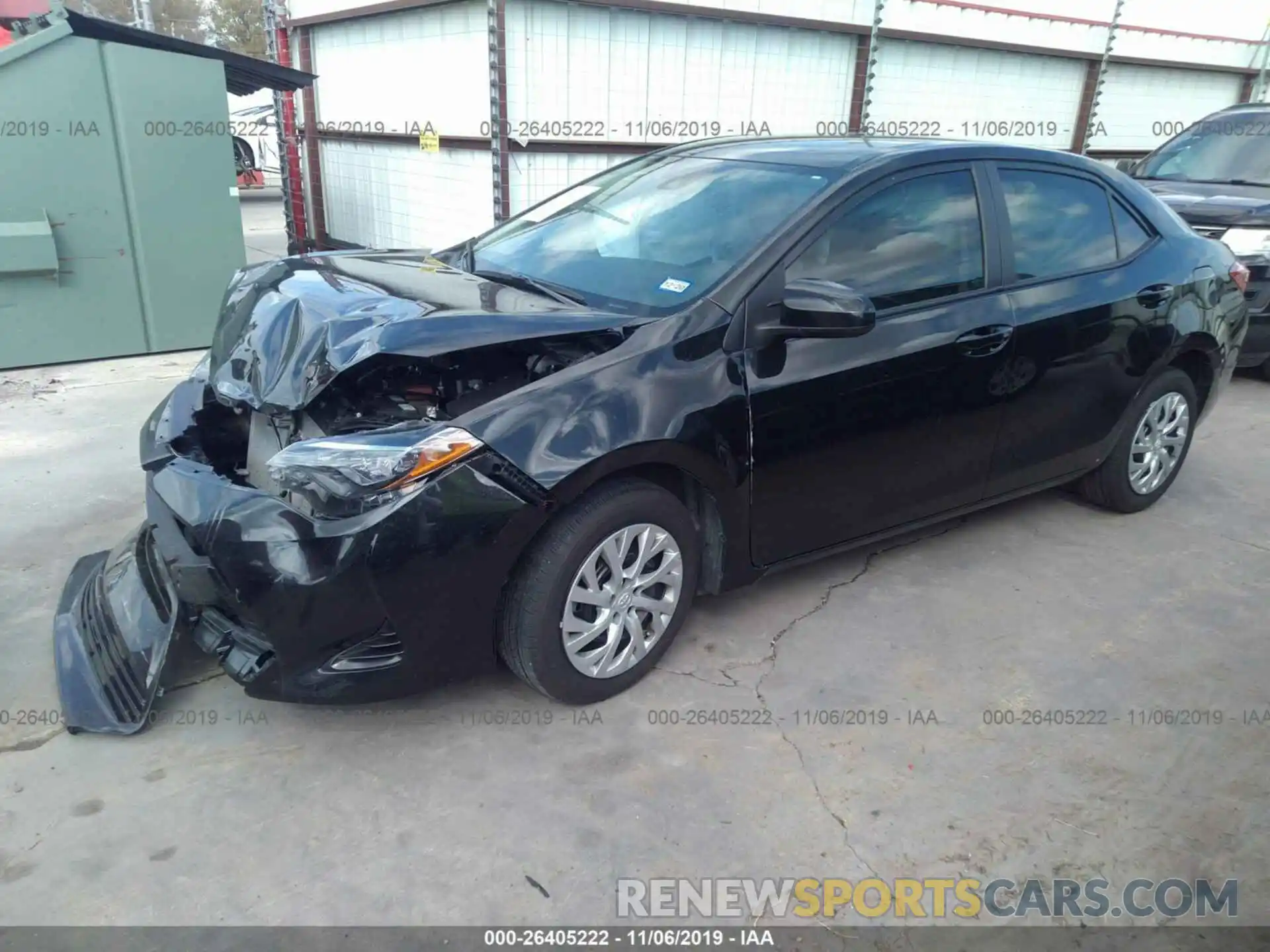 2 Photograph of a damaged car 5YFBURHE9KP910241 TOYOTA COROLLA 2019