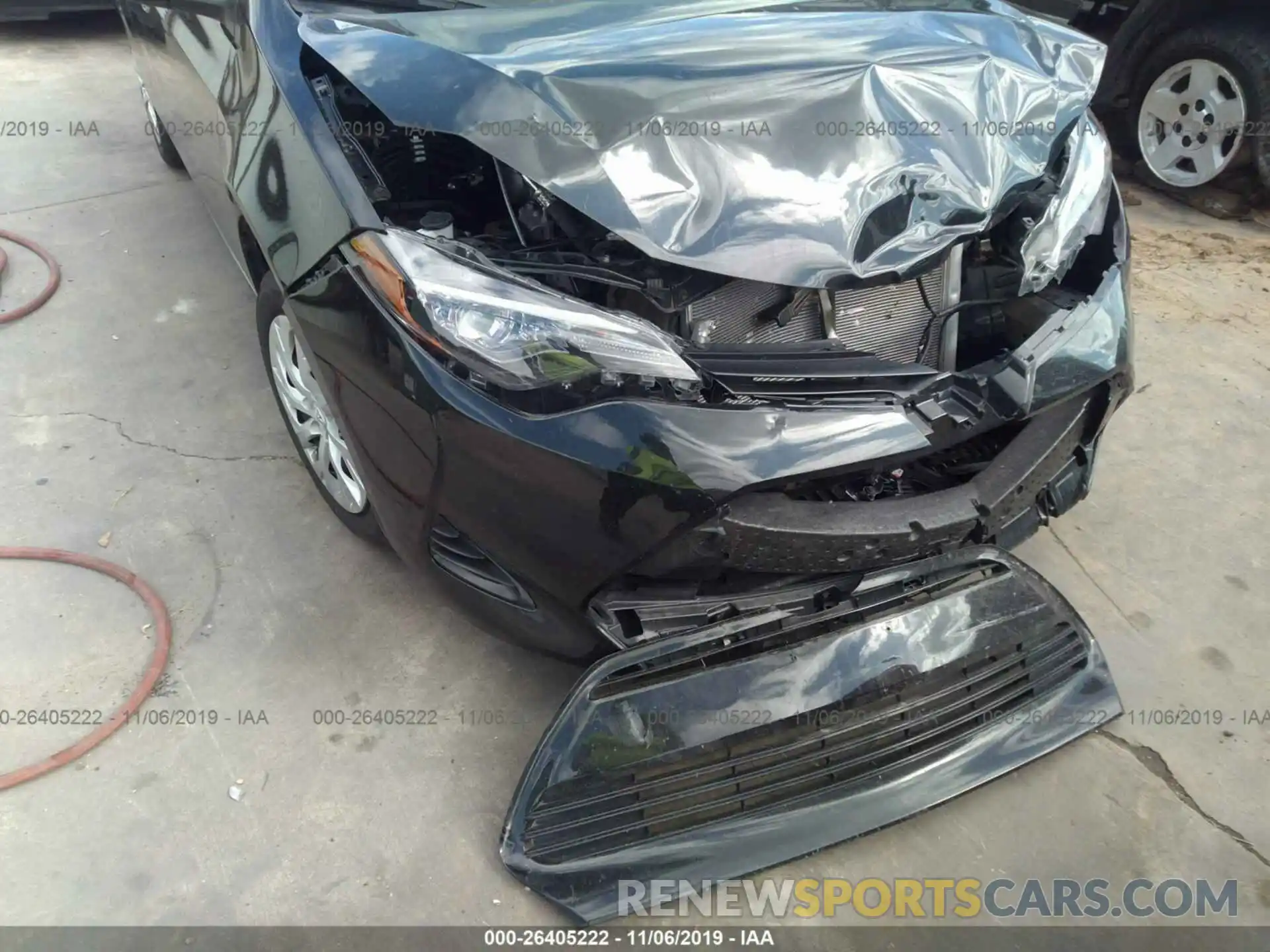 6 Photograph of a damaged car 5YFBURHE9KP910241 TOYOTA COROLLA 2019