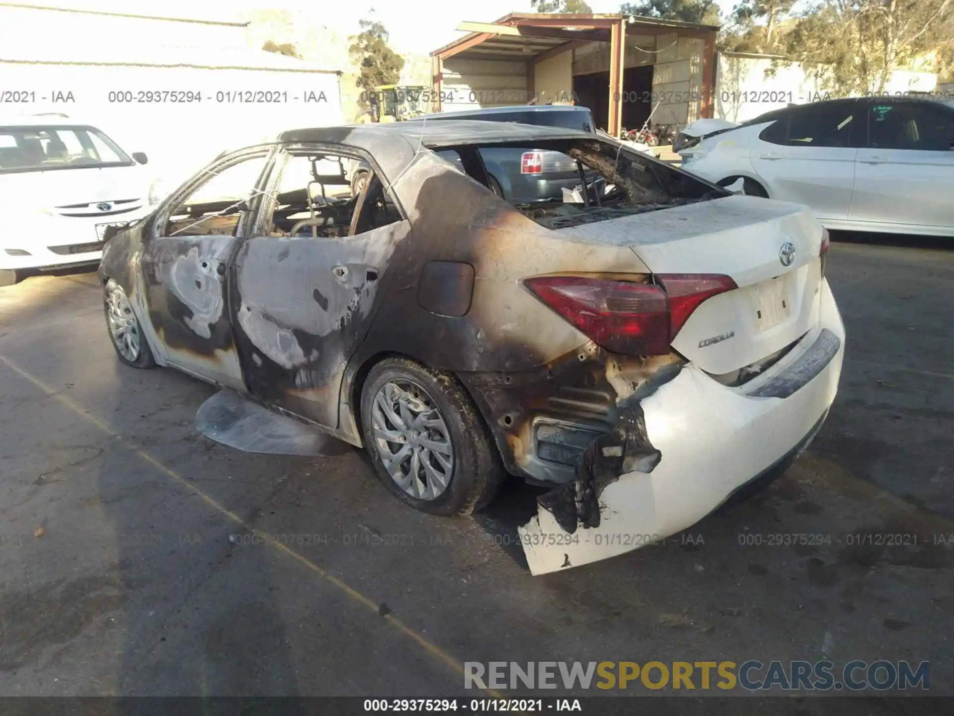 3 Photograph of a damaged car 5YFBURHE9KP910904 TOYOTA COROLLA 2019