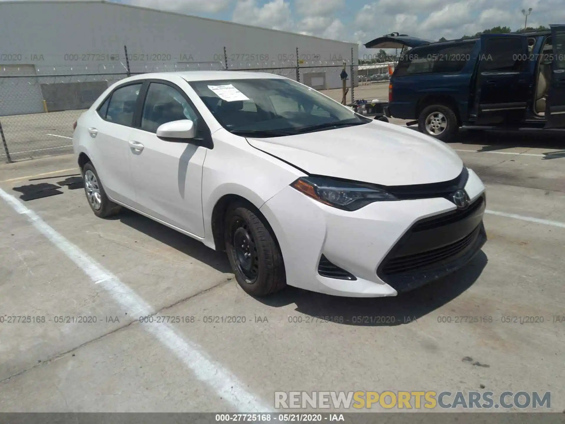 1 Photograph of a damaged car 5YFBURHE9KP910918 TOYOTA COROLLA 2019