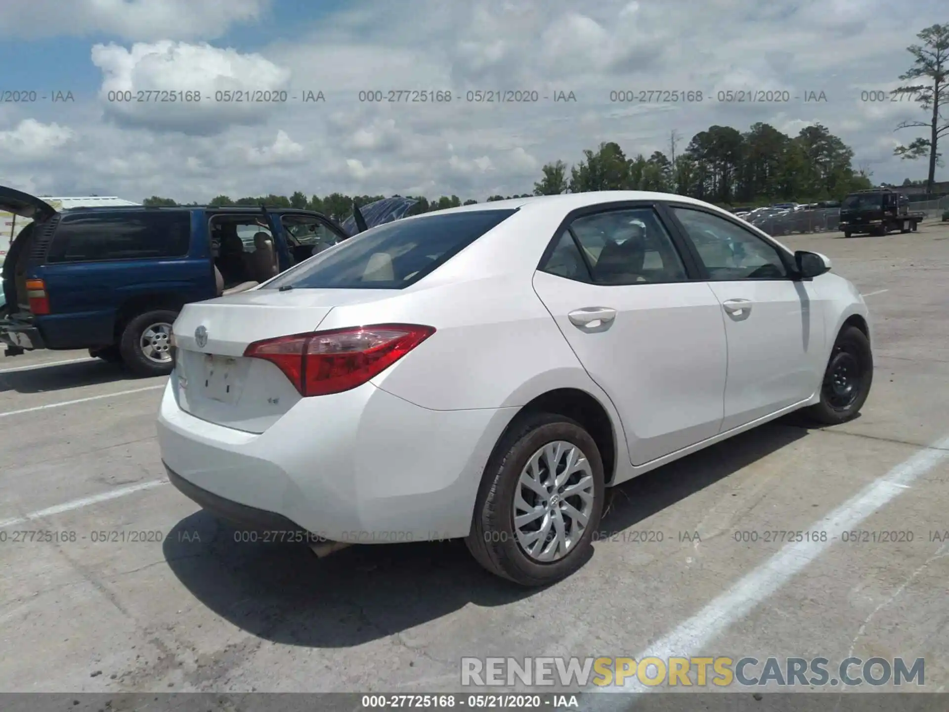 4 Photograph of a damaged car 5YFBURHE9KP910918 TOYOTA COROLLA 2019