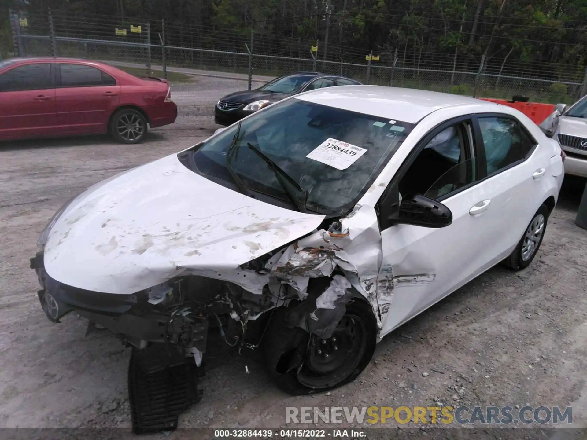 2 Photograph of a damaged car 5YFBURHE9KP910949 TOYOTA COROLLA 2019