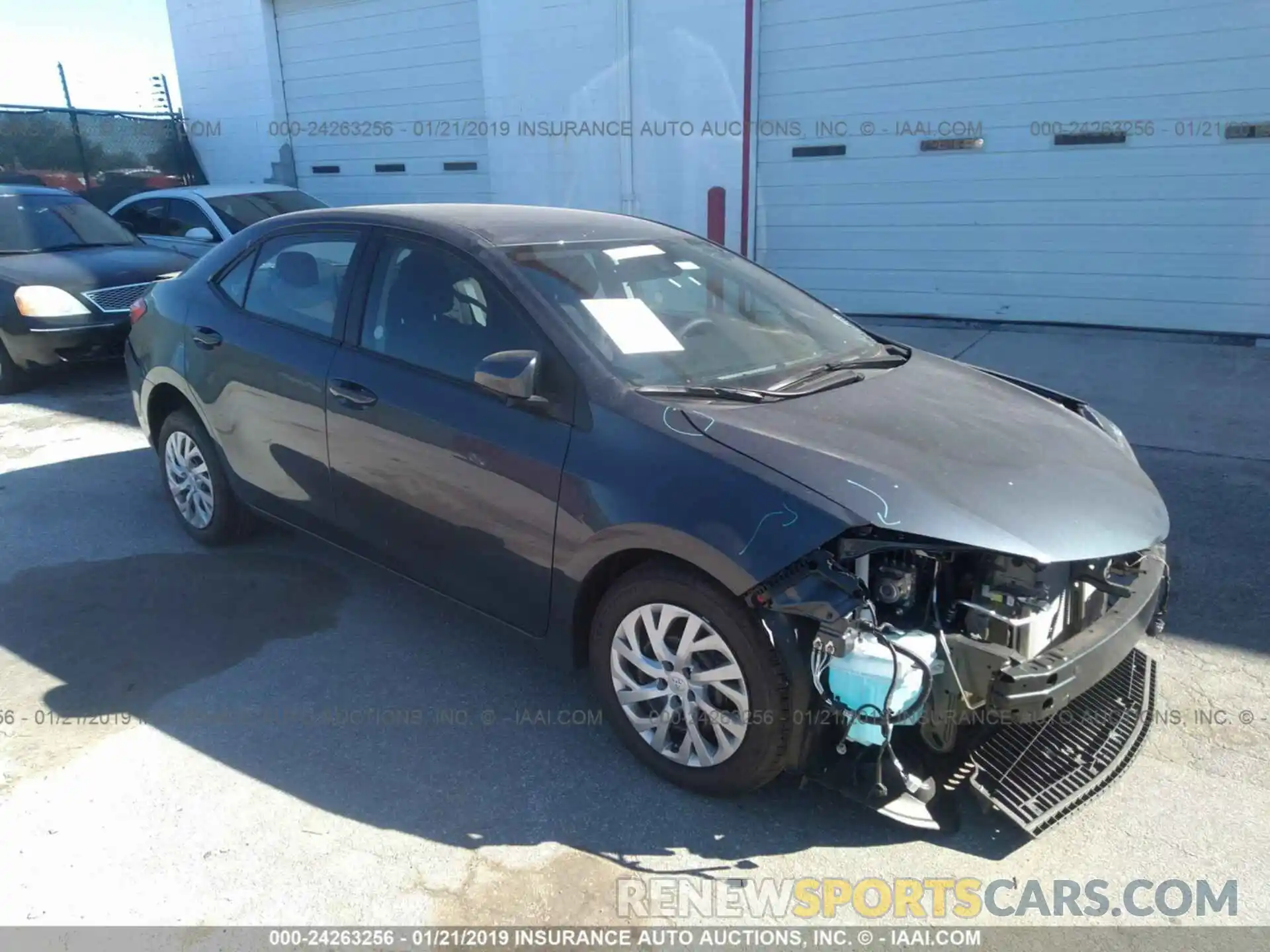 1 Photograph of a damaged car 5YFBURHE9KP911096 TOYOTA COROLLA 2019