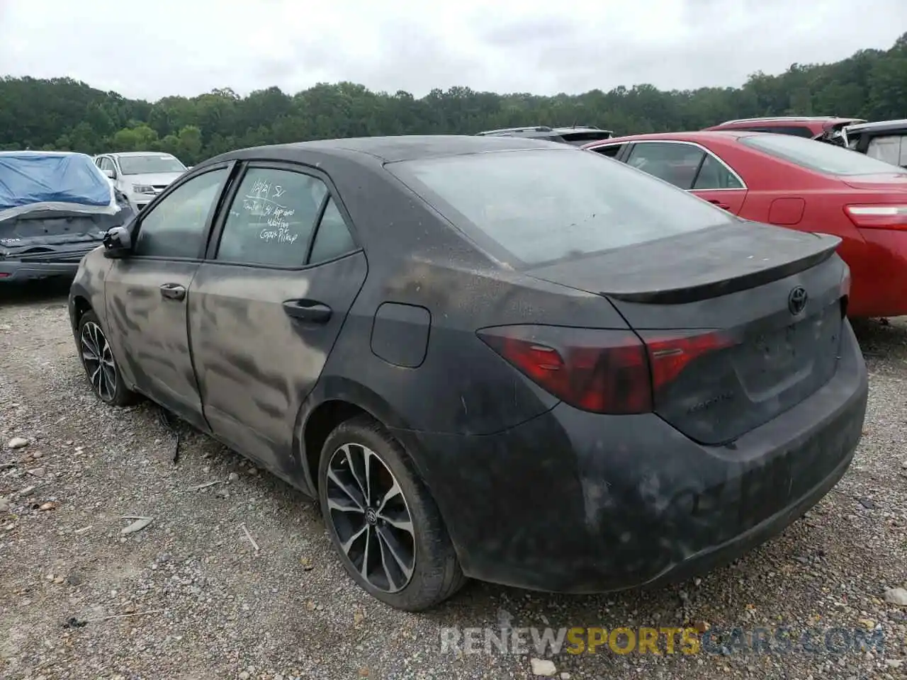 3 Photograph of a damaged car 5YFBURHE9KP912197 TOYOTA COROLLA 2019