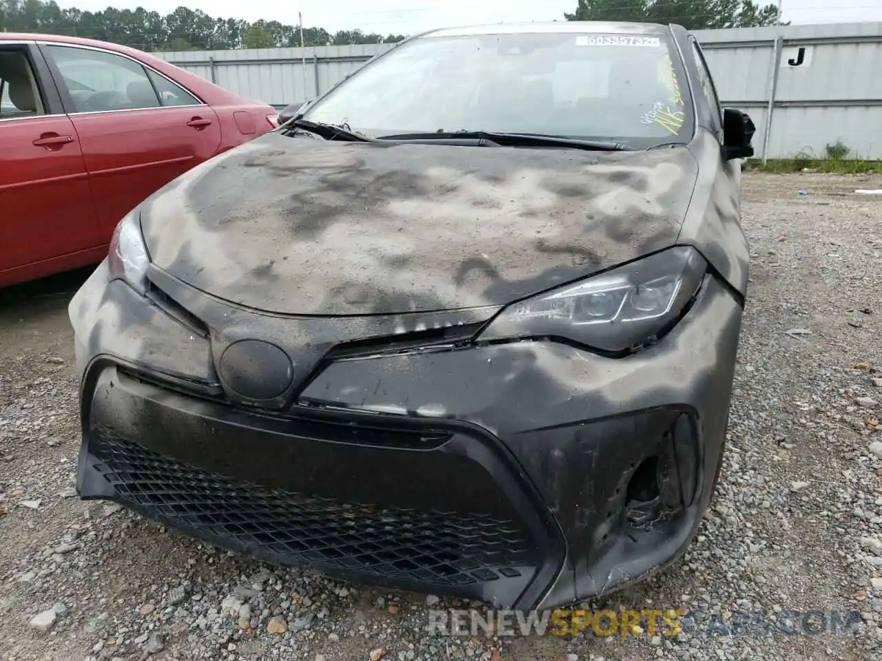 9 Photograph of a damaged car 5YFBURHE9KP912197 TOYOTA COROLLA 2019