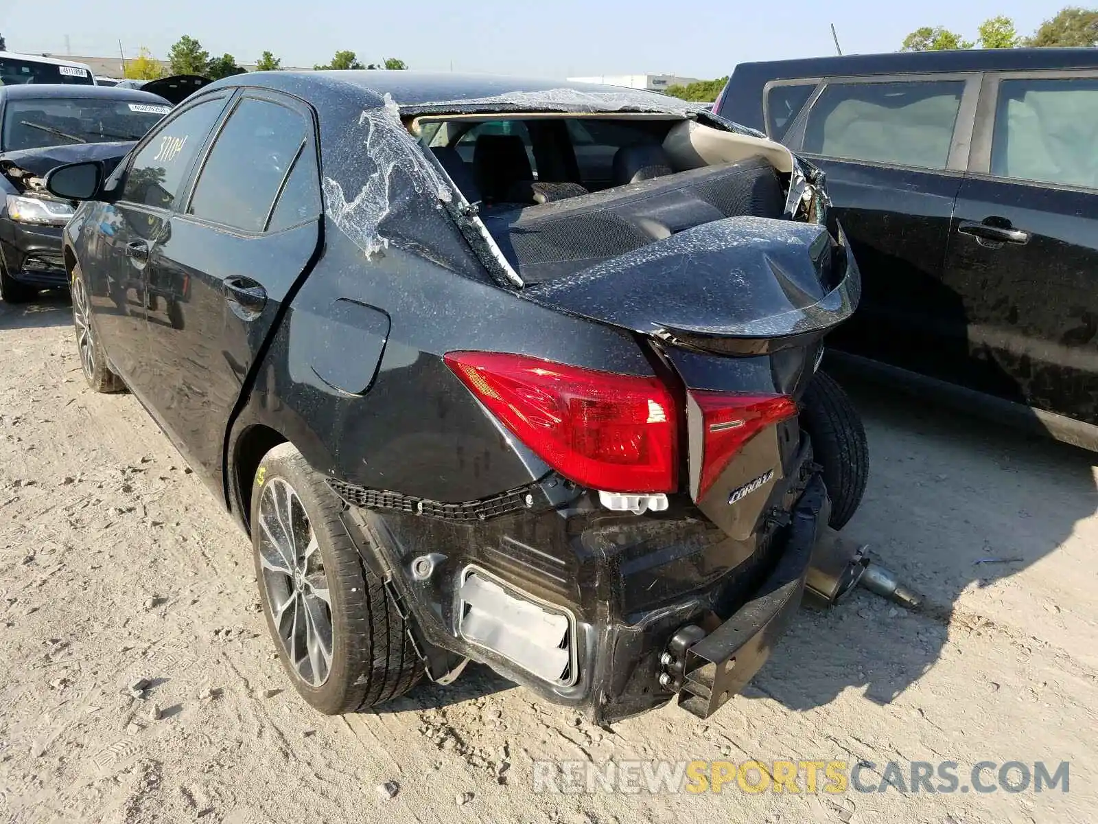 3 Photograph of a damaged car 5YFBURHE9KP912216 TOYOTA COROLLA 2019