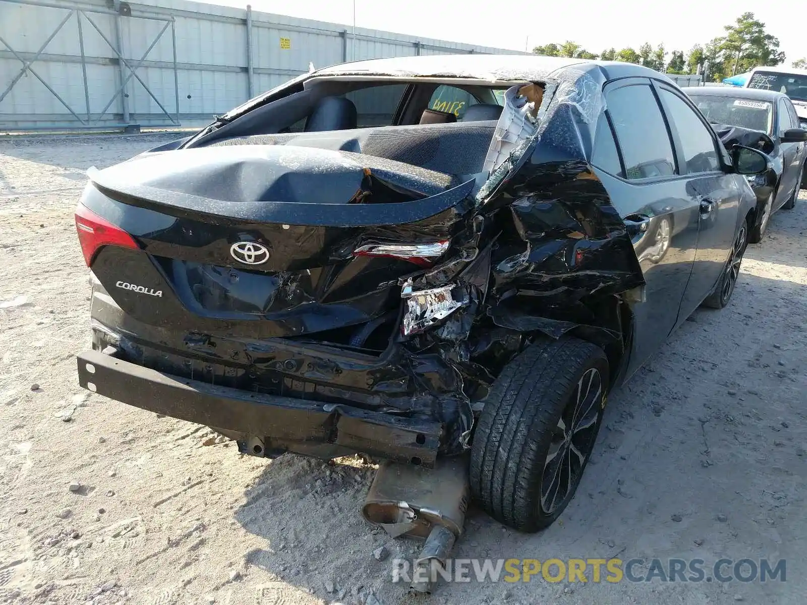 4 Photograph of a damaged car 5YFBURHE9KP912216 TOYOTA COROLLA 2019