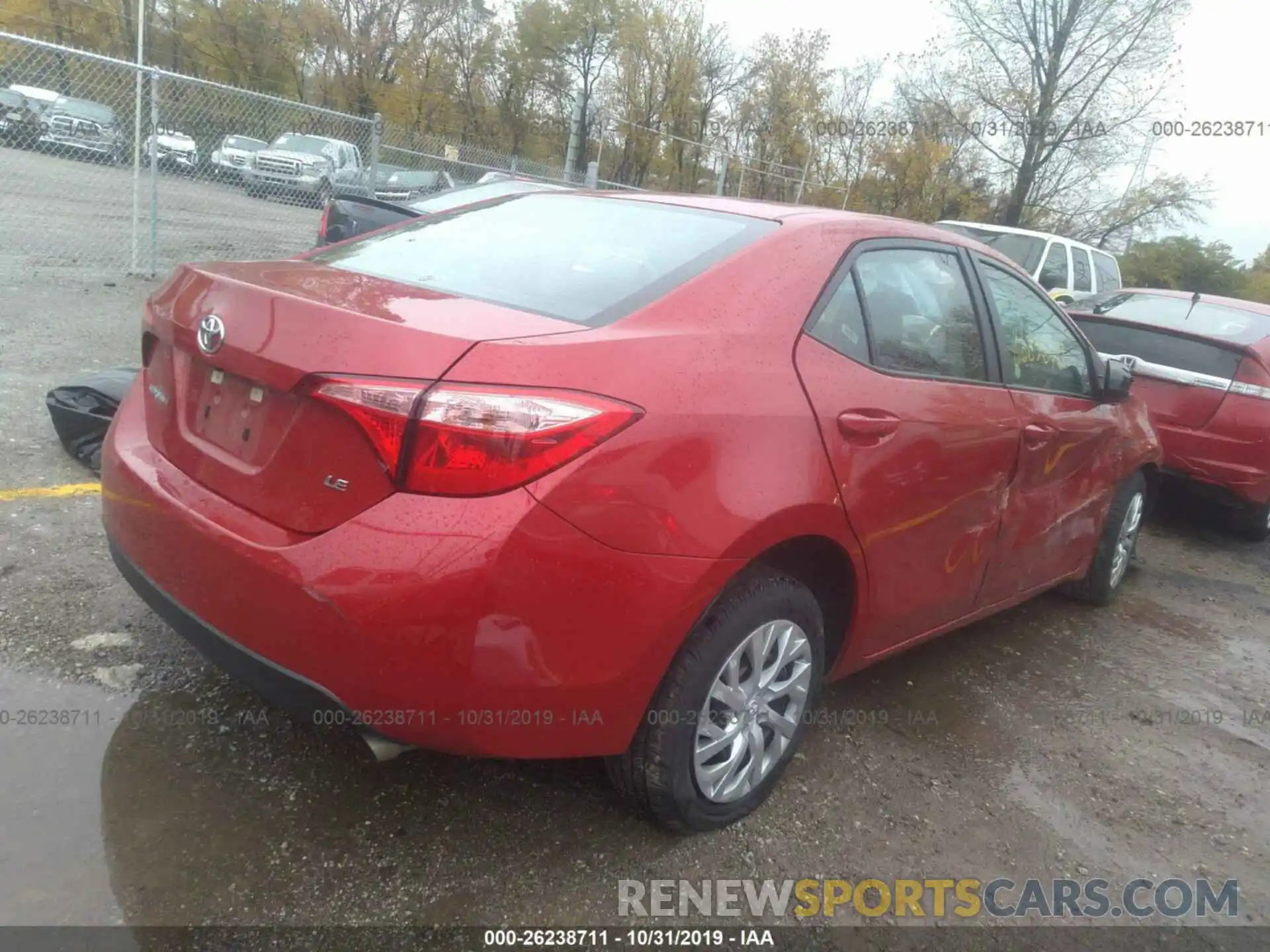 4 Photograph of a damaged car 5YFBURHE9KP912314 TOYOTA COROLLA 2019