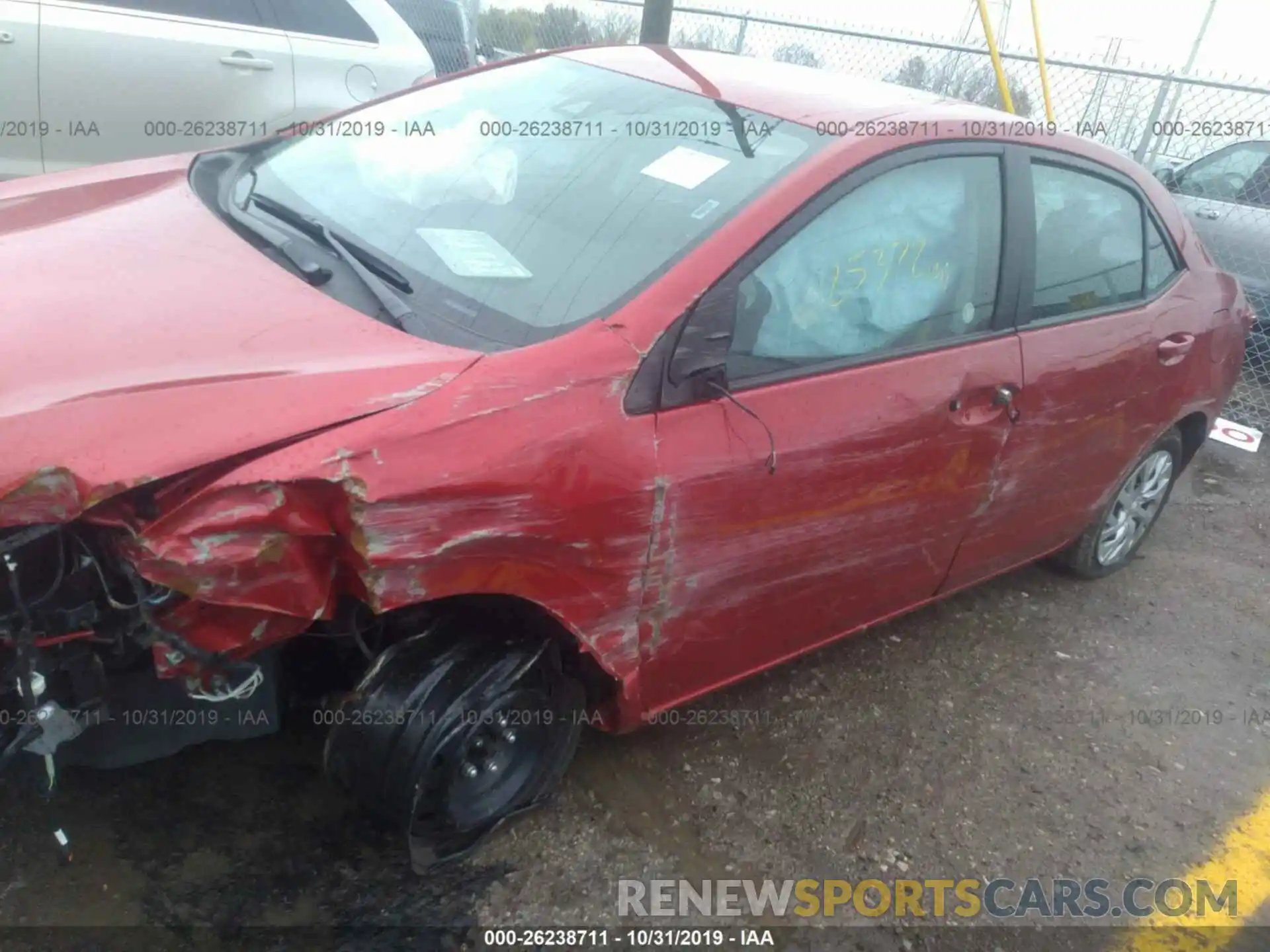 6 Photograph of a damaged car 5YFBURHE9KP912314 TOYOTA COROLLA 2019