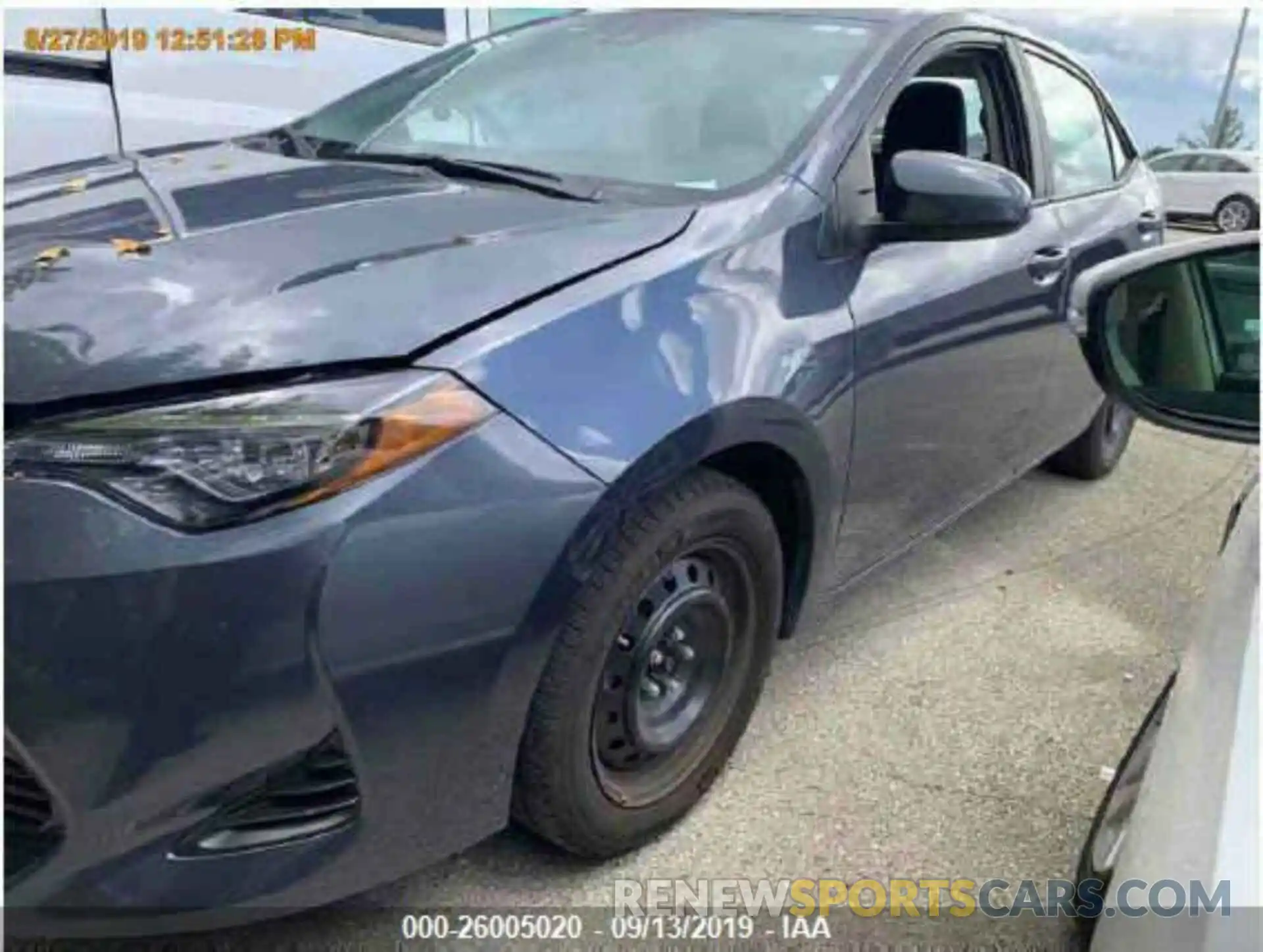 2 Photograph of a damaged car 5YFBURHE9KP913401 TOYOTA COROLLA 2019