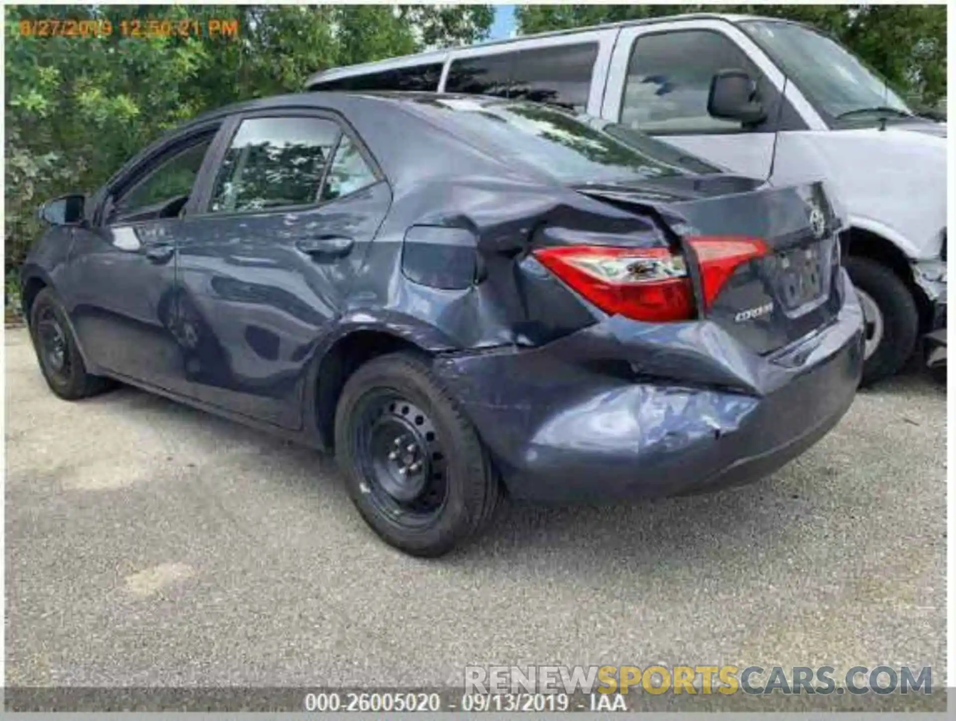 3 Photograph of a damaged car 5YFBURHE9KP913401 TOYOTA COROLLA 2019