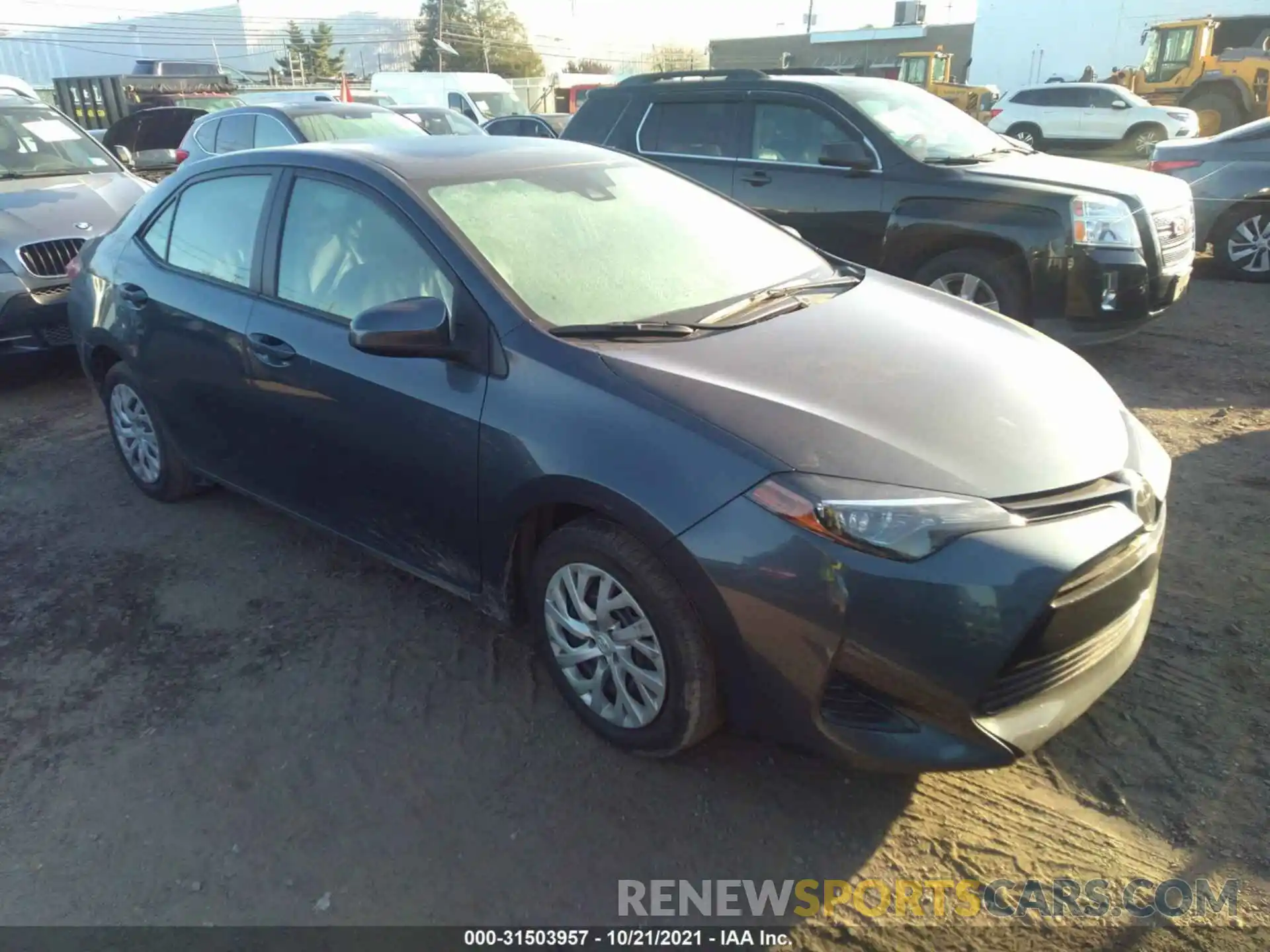 1 Photograph of a damaged car 5YFBURHE9KP913530 TOYOTA COROLLA 2019