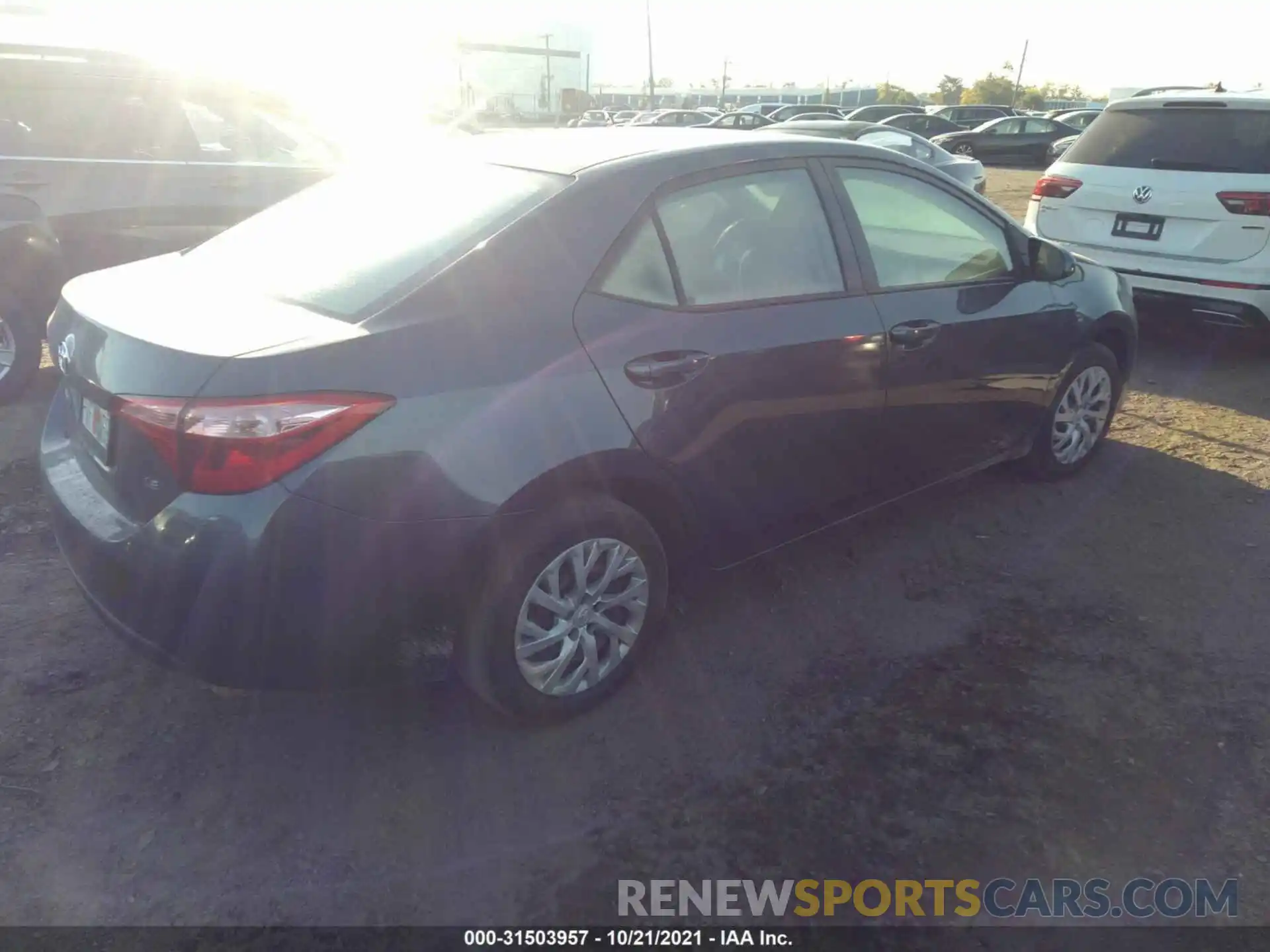 4 Photograph of a damaged car 5YFBURHE9KP913530 TOYOTA COROLLA 2019