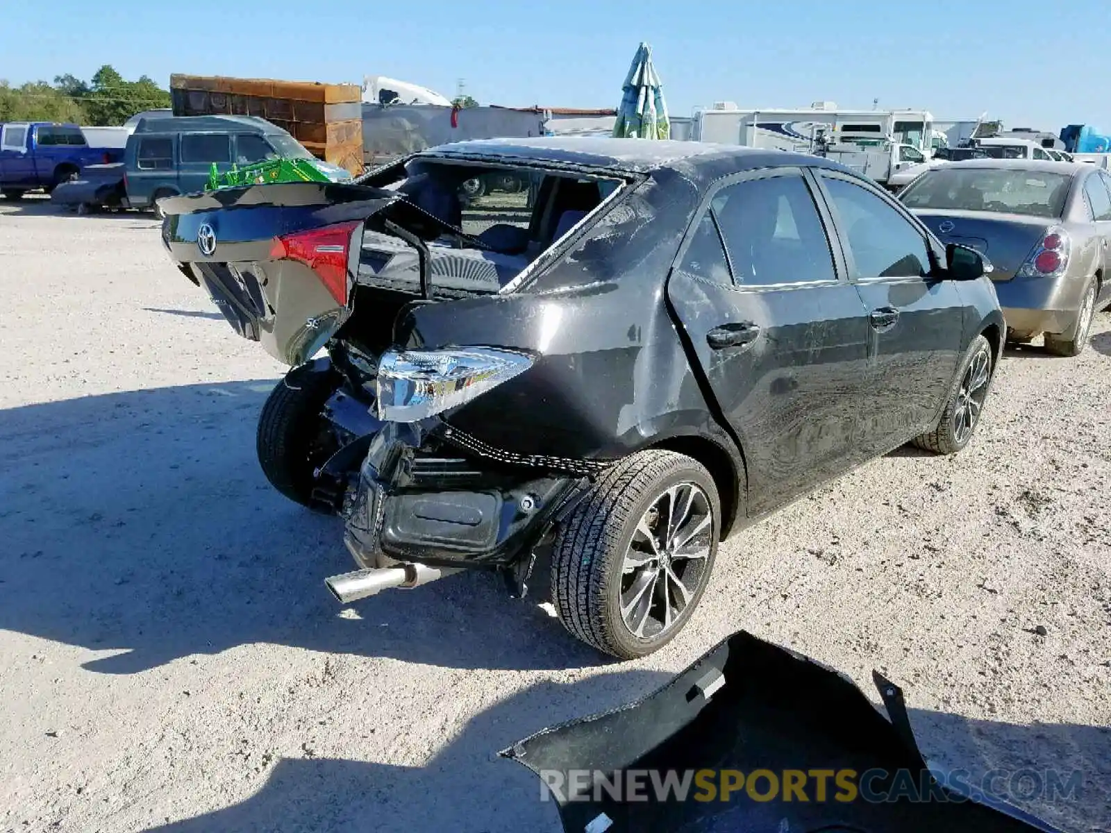 4 Photograph of a damaged car 5YFBURHE9KP913740 TOYOTA COROLLA 2019