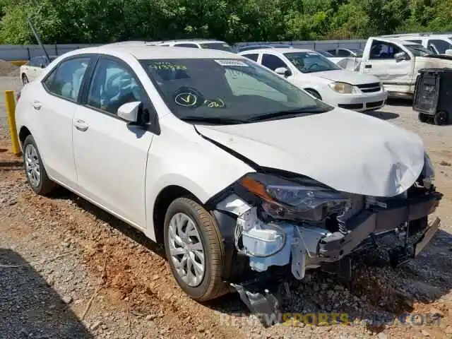 1 Photograph of a damaged car 5YFBURHE9KP913883 TOYOTA COROLLA 2019
