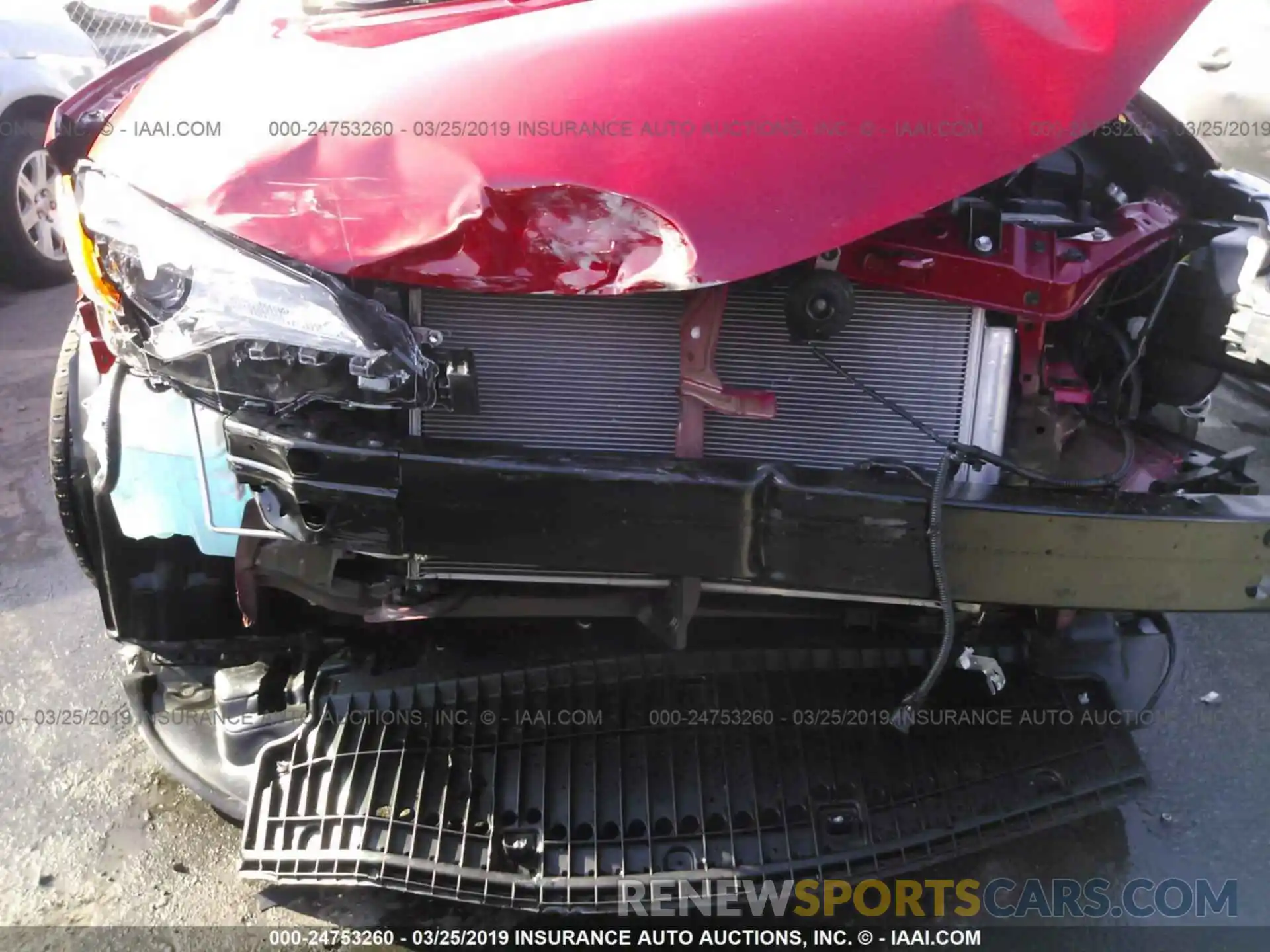 6 Photograph of a damaged car 5YFBURHE9KP915729 TOYOTA COROLLA 2019