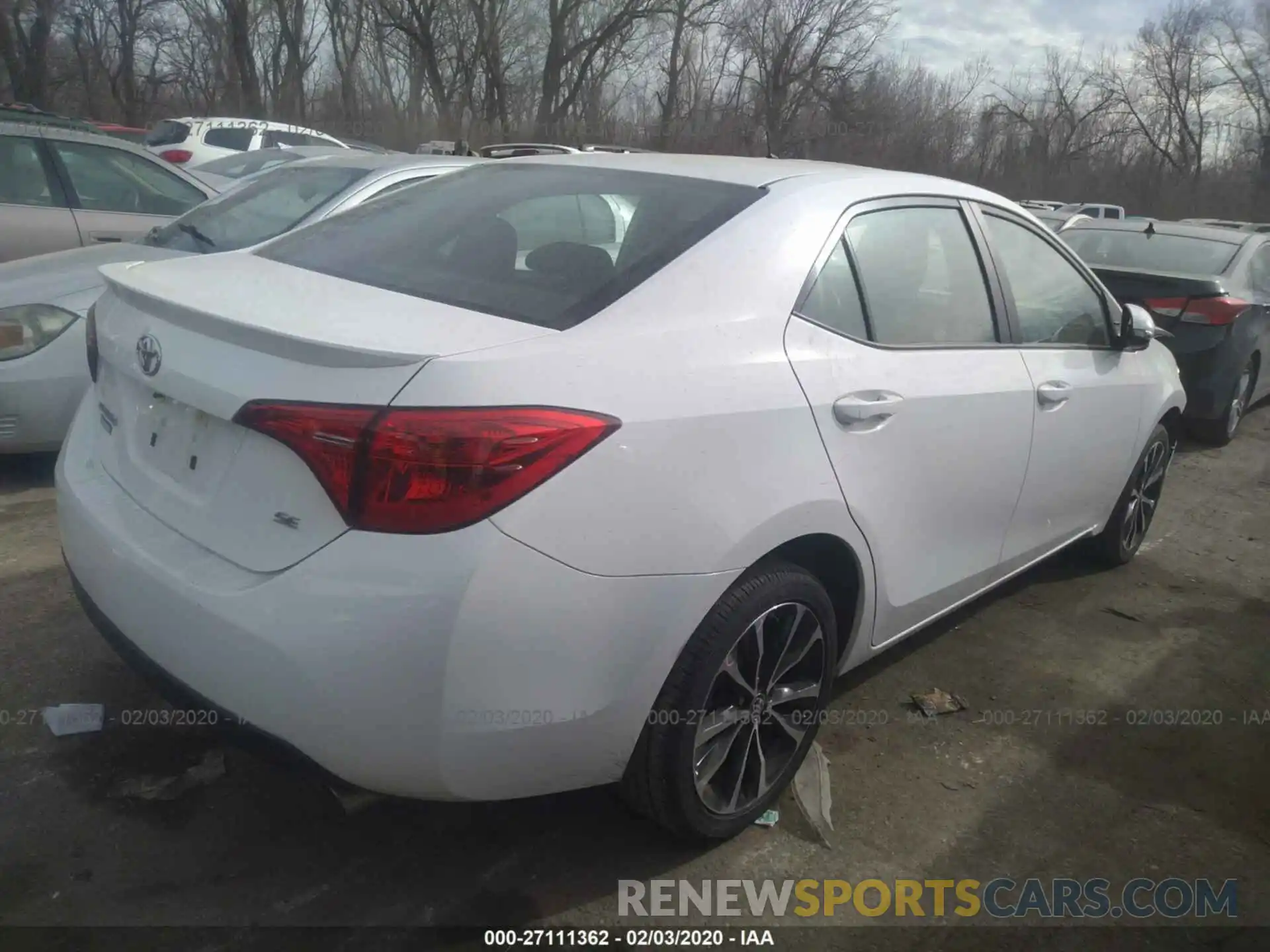 4 Photograph of a damaged car 5YFBURHE9KP917738 TOYOTA COROLLA 2019