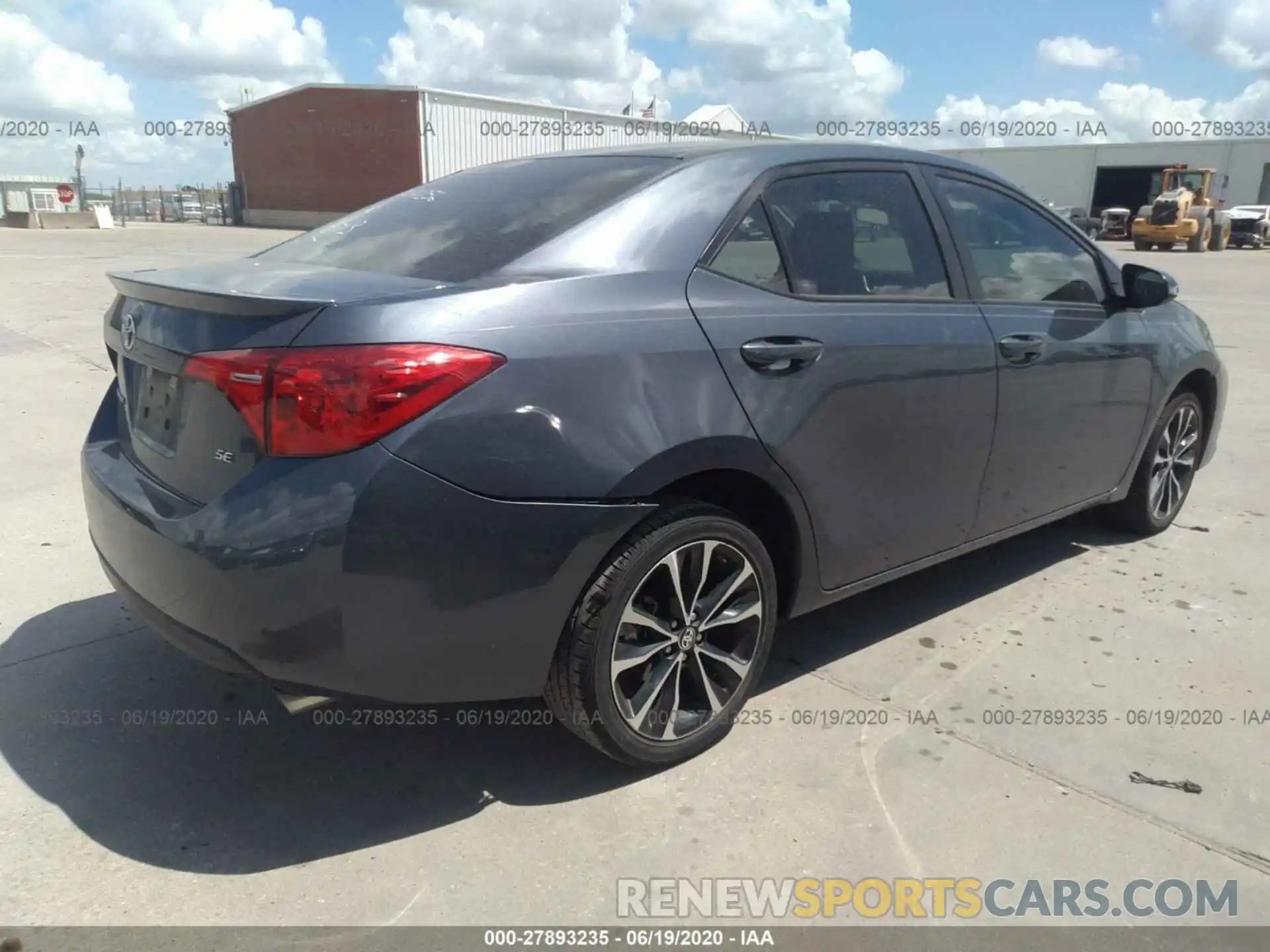 4 Photograph of a damaged car 5YFBURHE9KP917951 TOYOTA COROLLA 2019