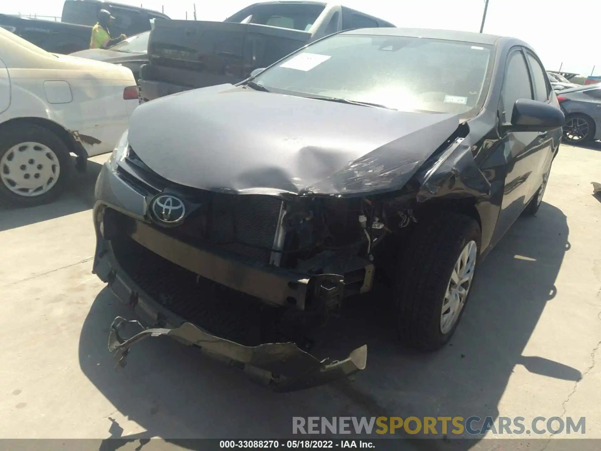 6 Photograph of a damaged car 5YFBURHE9KP918100 TOYOTA COROLLA 2019