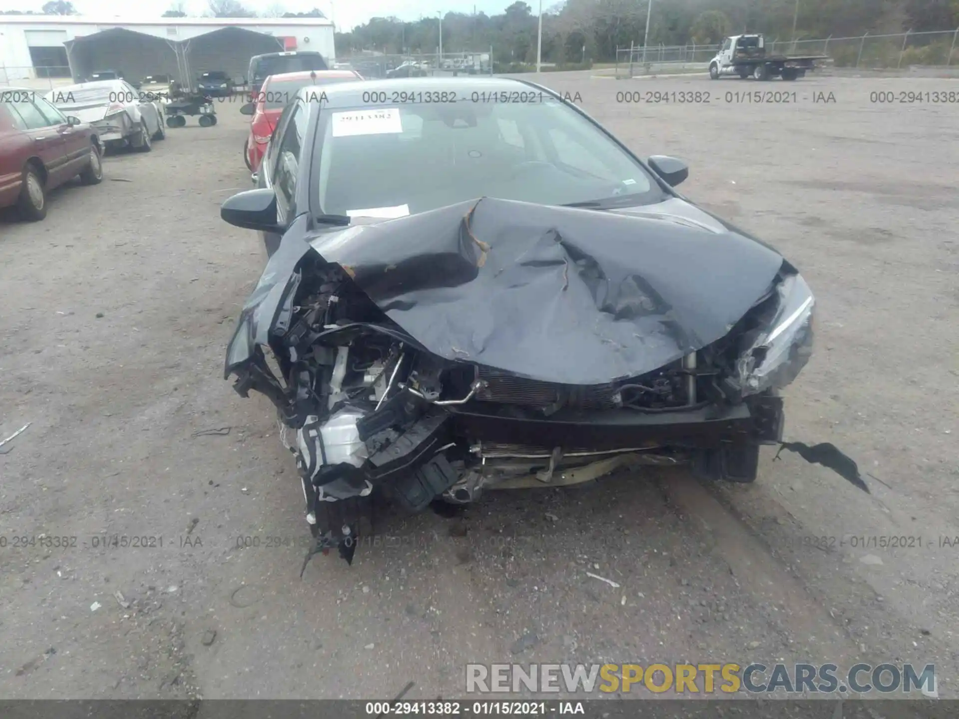 6 Photograph of a damaged car 5YFBURHE9KP918310 TOYOTA COROLLA 2019