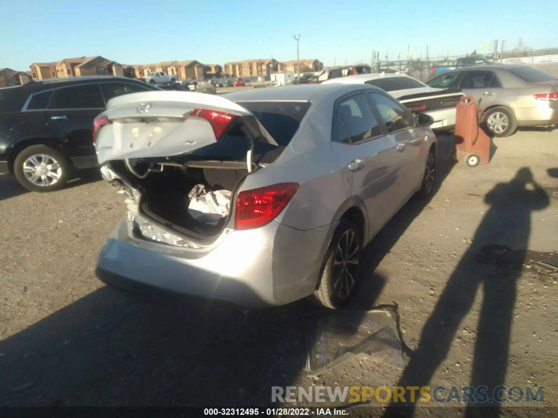 4 Photograph of a damaged car 5YFBURHE9KP918338 TOYOTA COROLLA 2019