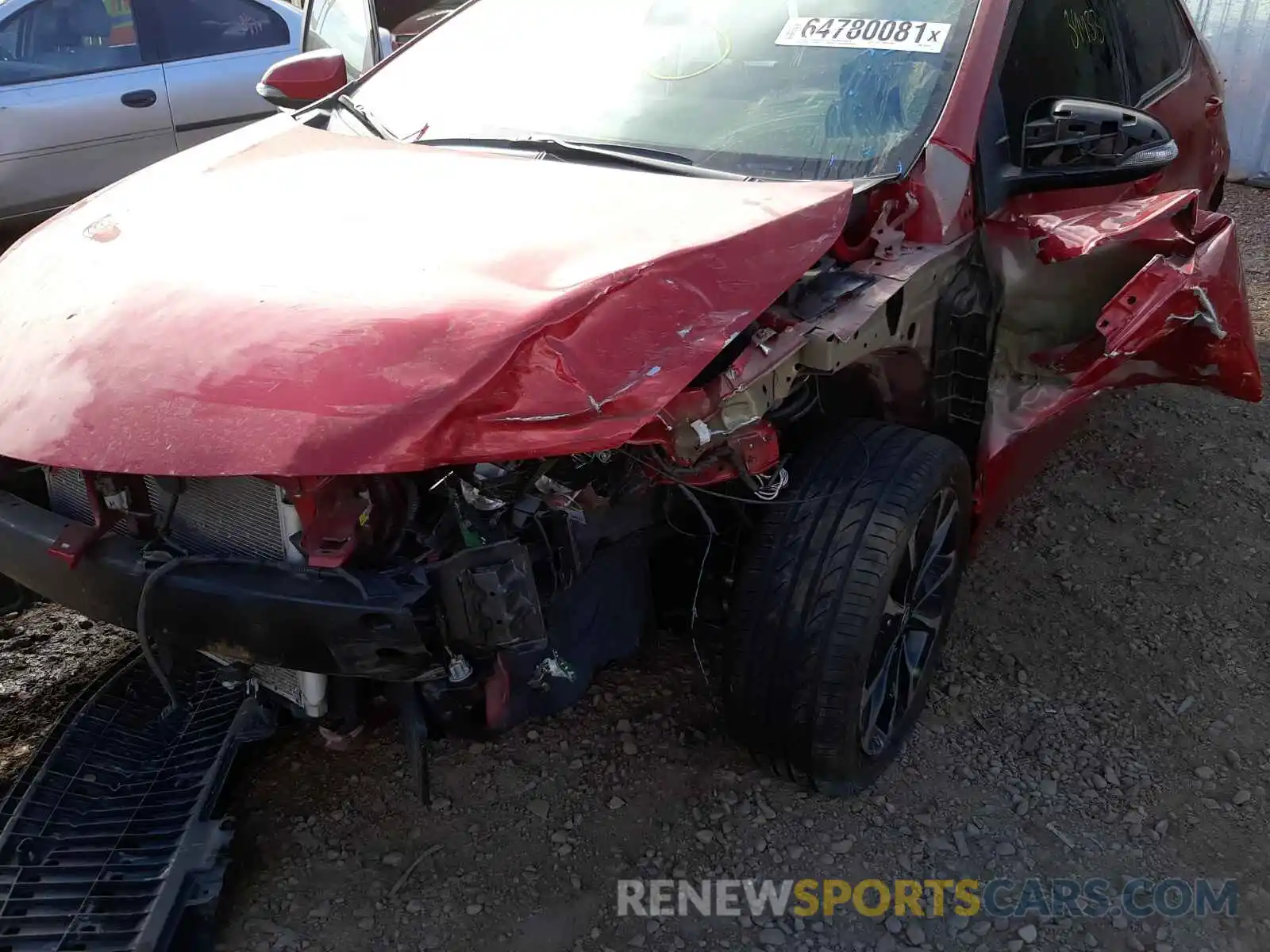 9 Photograph of a damaged car 5YFBURHE9KP918372 TOYOTA COROLLA 2019