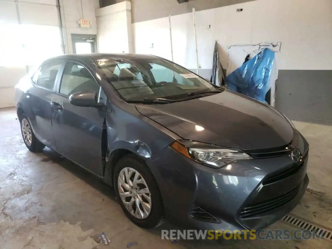 1 Photograph of a damaged car 5YFBURHE9KP918761 TOYOTA COROLLA 2019