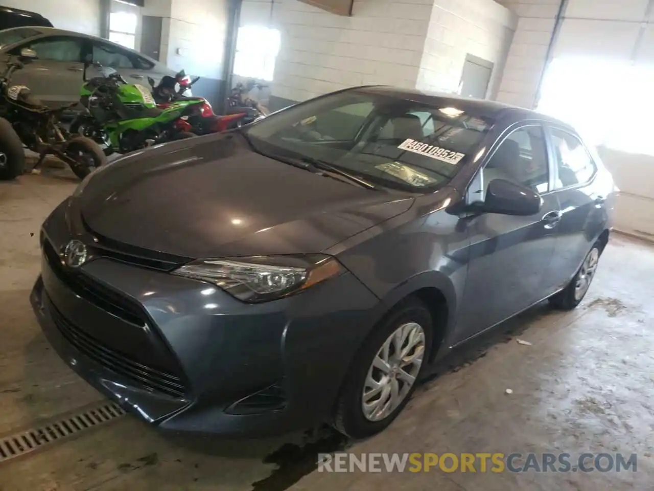 2 Photograph of a damaged car 5YFBURHE9KP918761 TOYOTA COROLLA 2019