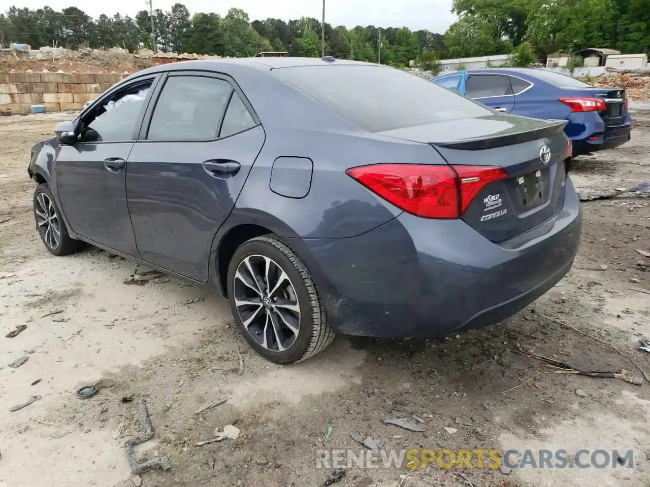 3 Photograph of a damaged car 5YFBURHE9KP918775 TOYOTA COROLLA 2019