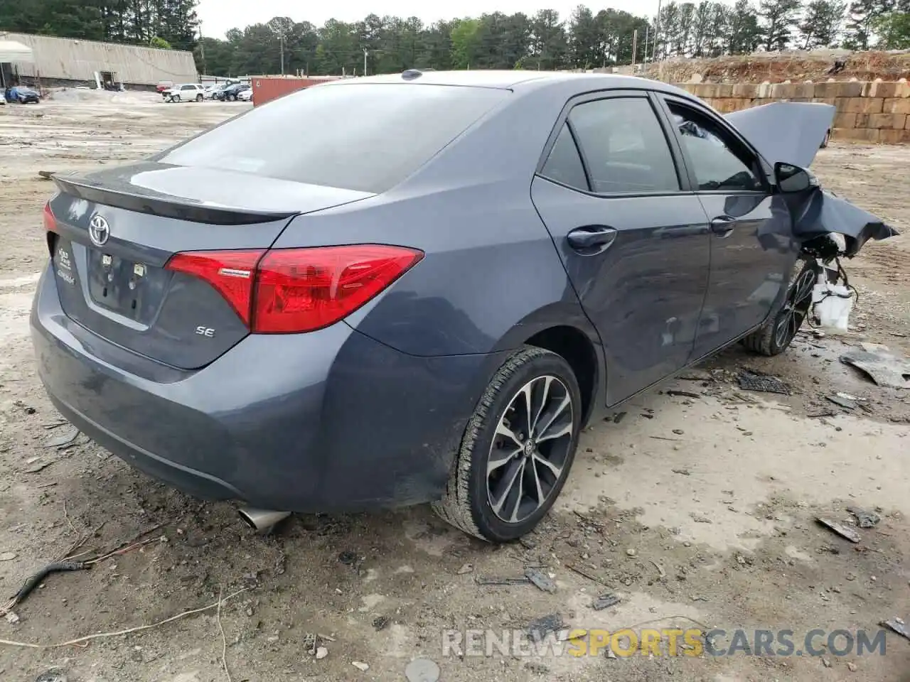 4 Photograph of a damaged car 5YFBURHE9KP918775 TOYOTA COROLLA 2019