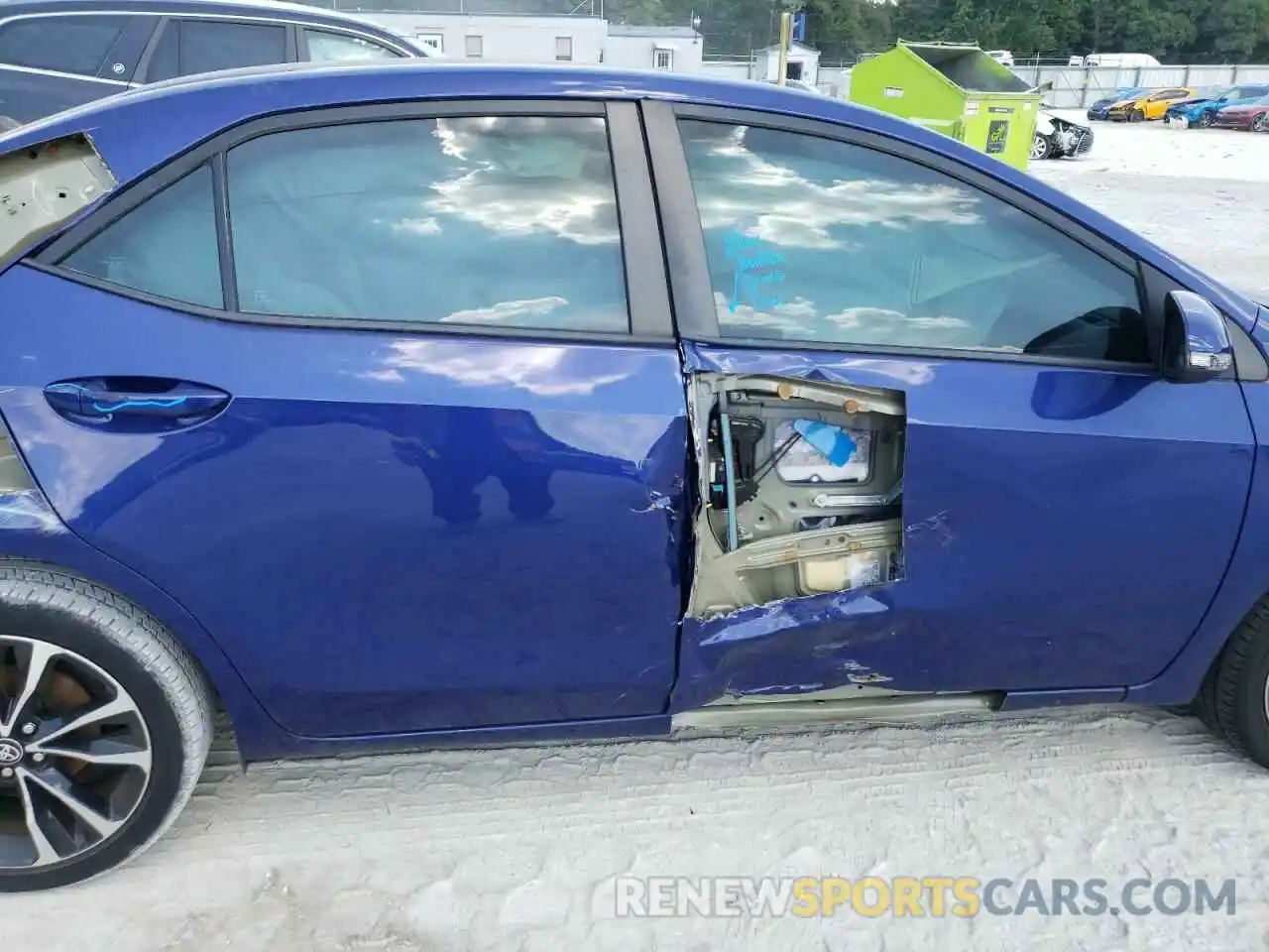 9 Photograph of a damaged car 5YFBURHE9KP919070 TOYOTA COROLLA 2019