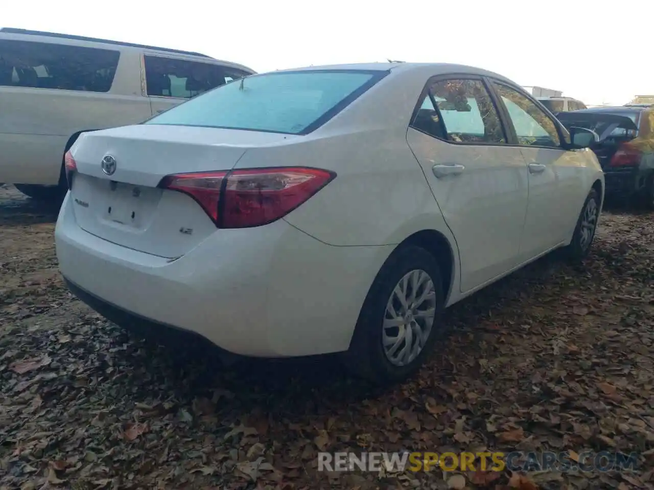 4 Photograph of a damaged car 5YFBURHE9KP919411 TOYOTA COROLLA 2019