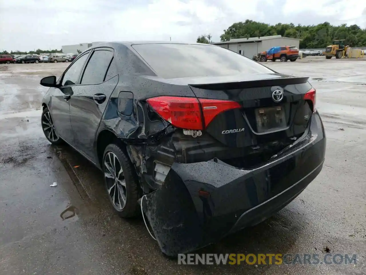 3 Photograph of a damaged car 5YFBURHE9KP919490 TOYOTA COROLLA 2019