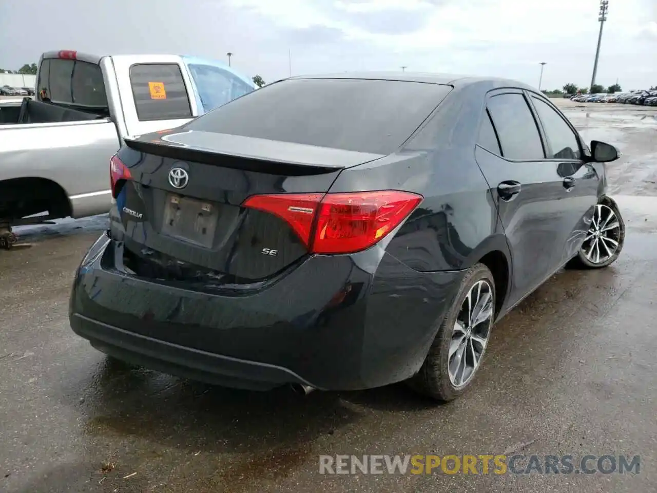 4 Photograph of a damaged car 5YFBURHE9KP919490 TOYOTA COROLLA 2019