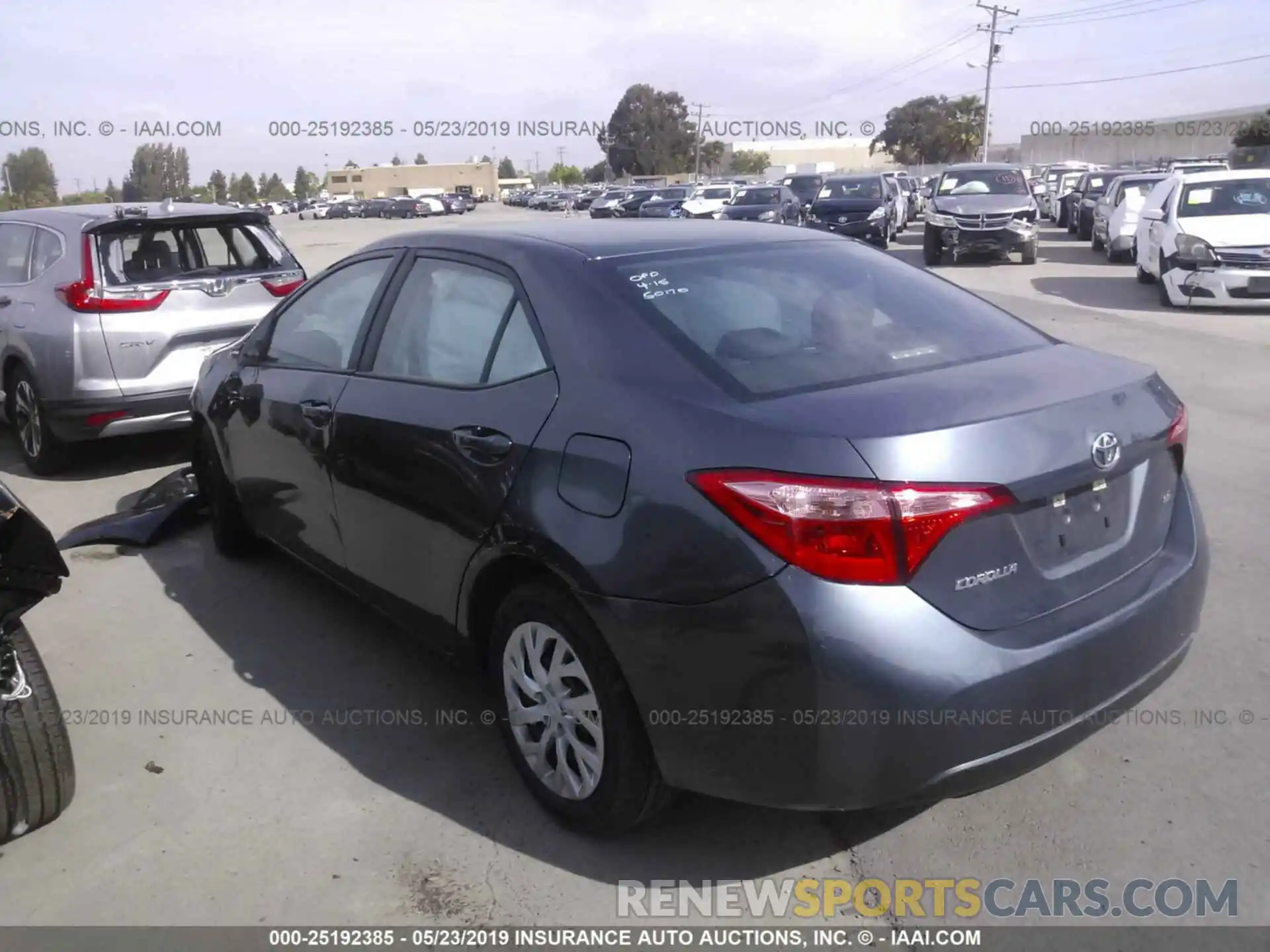 3 Photograph of a damaged car 5YFBURHE9KP919506 TOYOTA COROLLA 2019