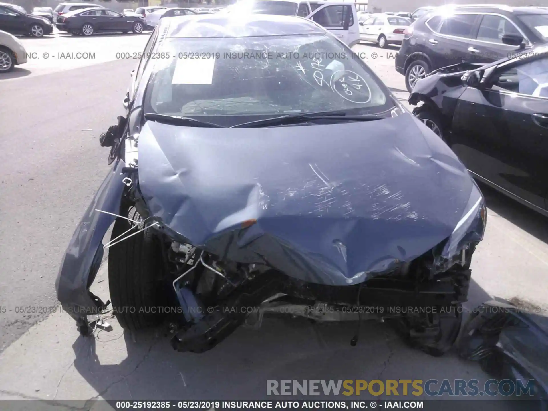 6 Photograph of a damaged car 5YFBURHE9KP919506 TOYOTA COROLLA 2019