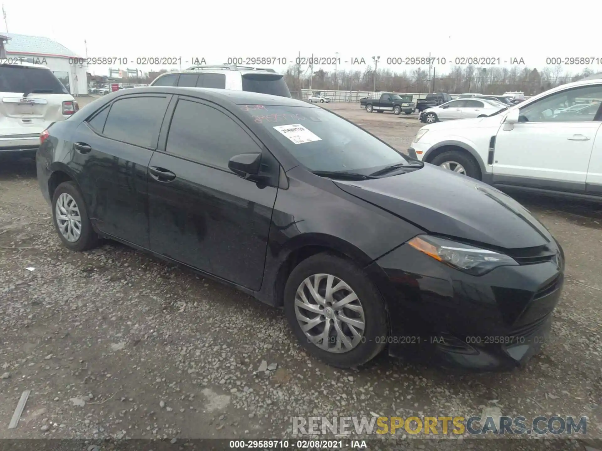 1 Photograph of a damaged car 5YFBURHE9KP919912 TOYOTA COROLLA 2019