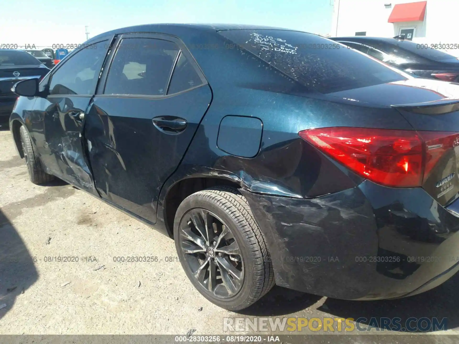 6 Photograph of a damaged car 5YFBURHE9KP920025 TOYOTA COROLLA 2019