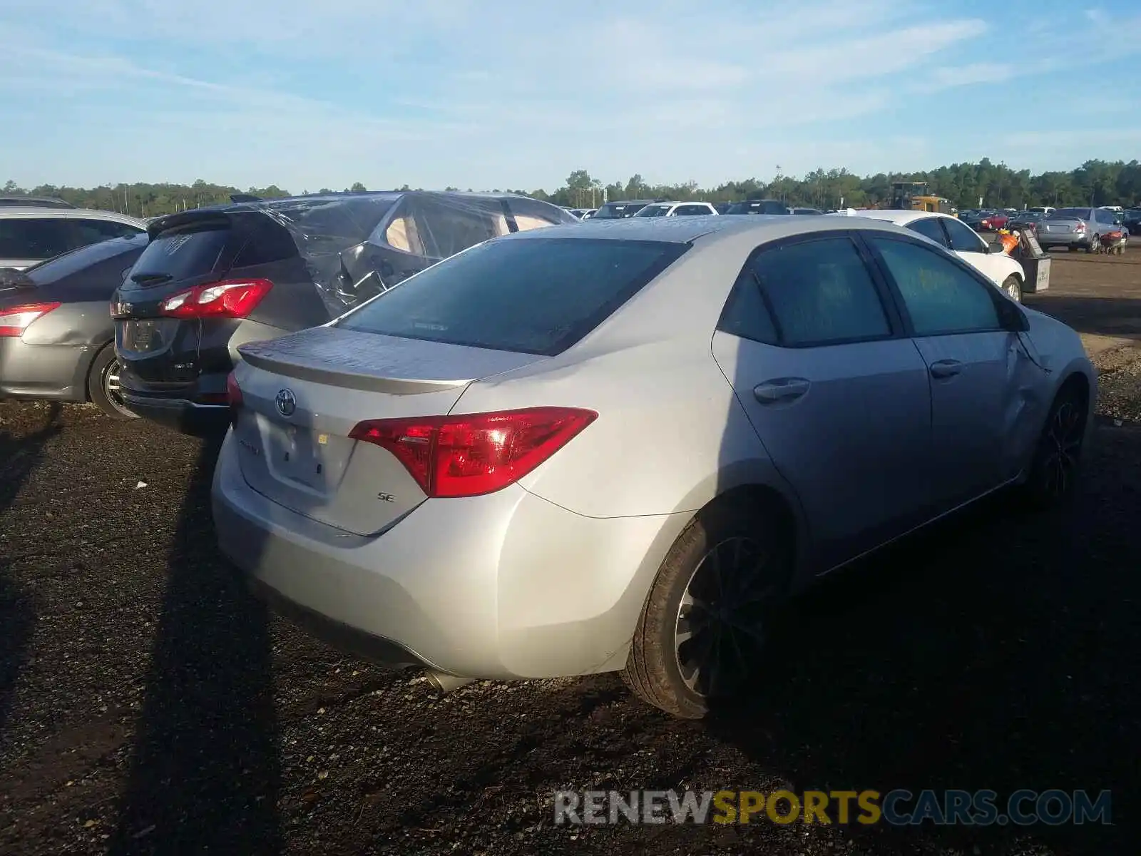 4 Photograph of a damaged car 5YFBURHE9KP920185 TOYOTA COROLLA 2019