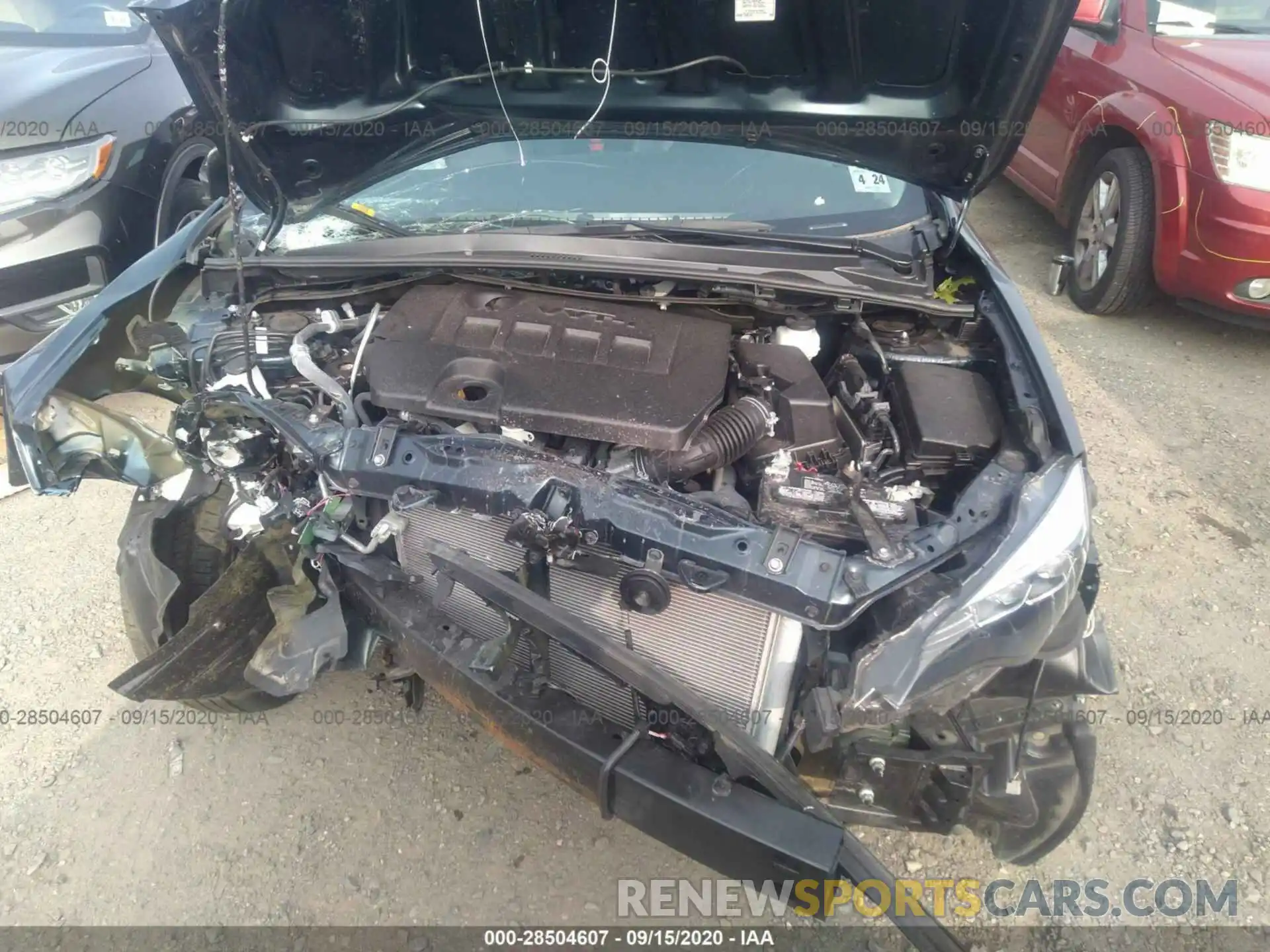 10 Photograph of a damaged car 5YFBURHE9KP920199 TOYOTA COROLLA 2019