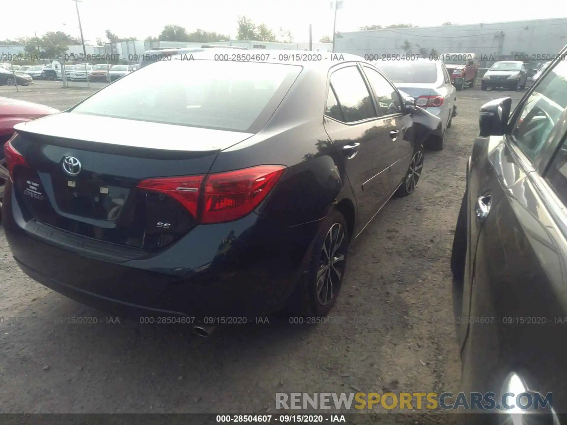 4 Photograph of a damaged car 5YFBURHE9KP920199 TOYOTA COROLLA 2019