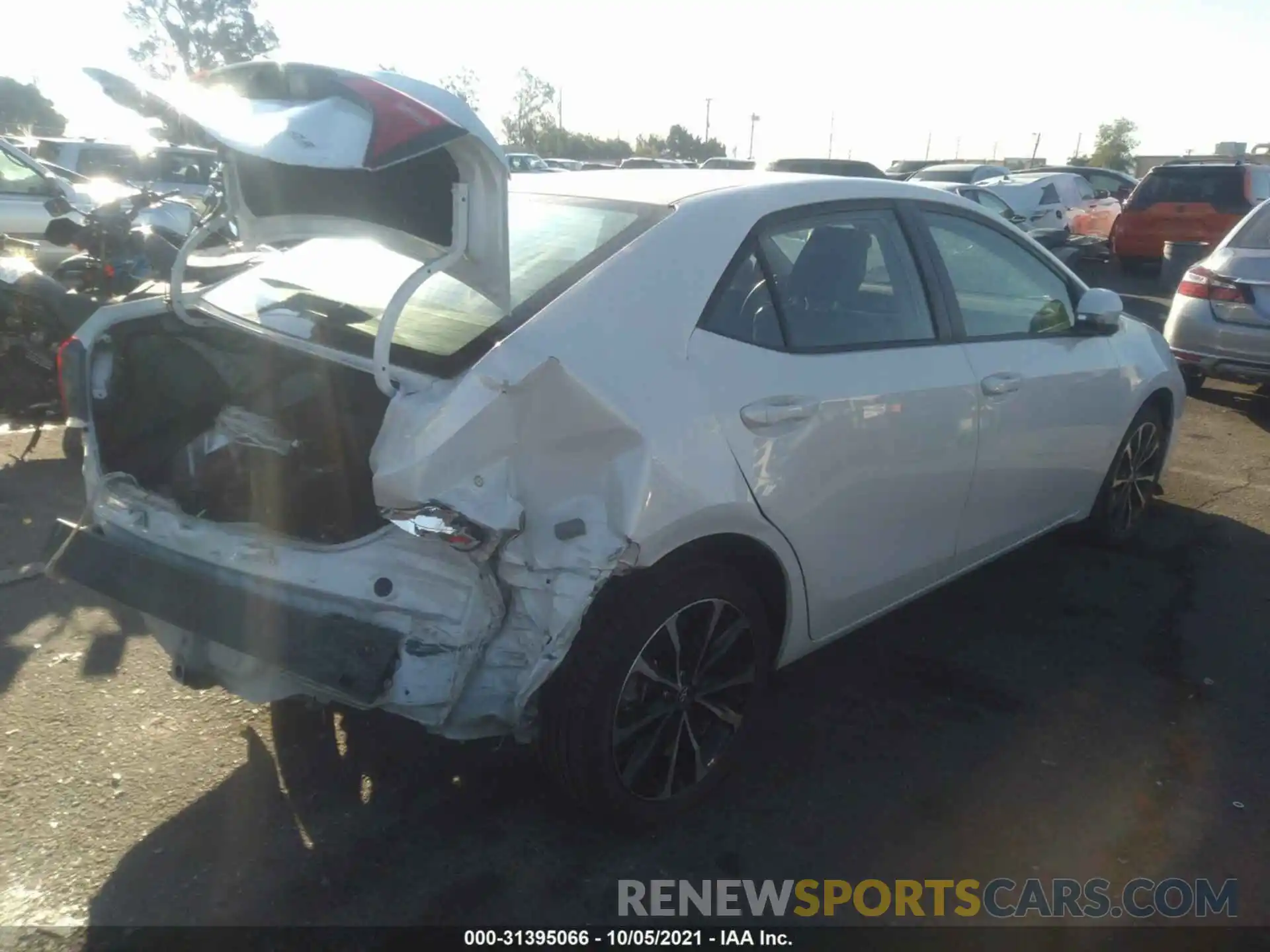 4 Photograph of a damaged car 5YFBURHE9KP920574 TOYOTA COROLLA 2019