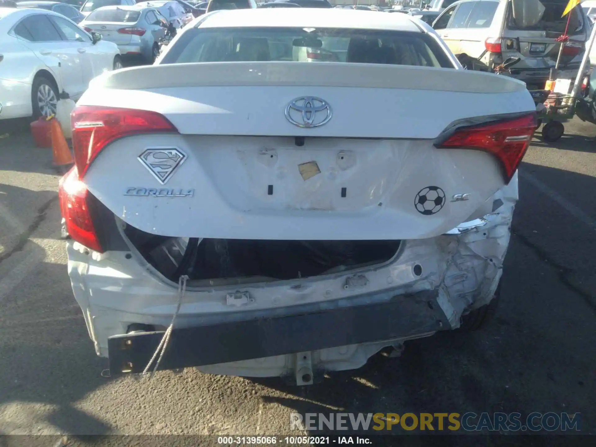 6 Photograph of a damaged car 5YFBURHE9KP920574 TOYOTA COROLLA 2019