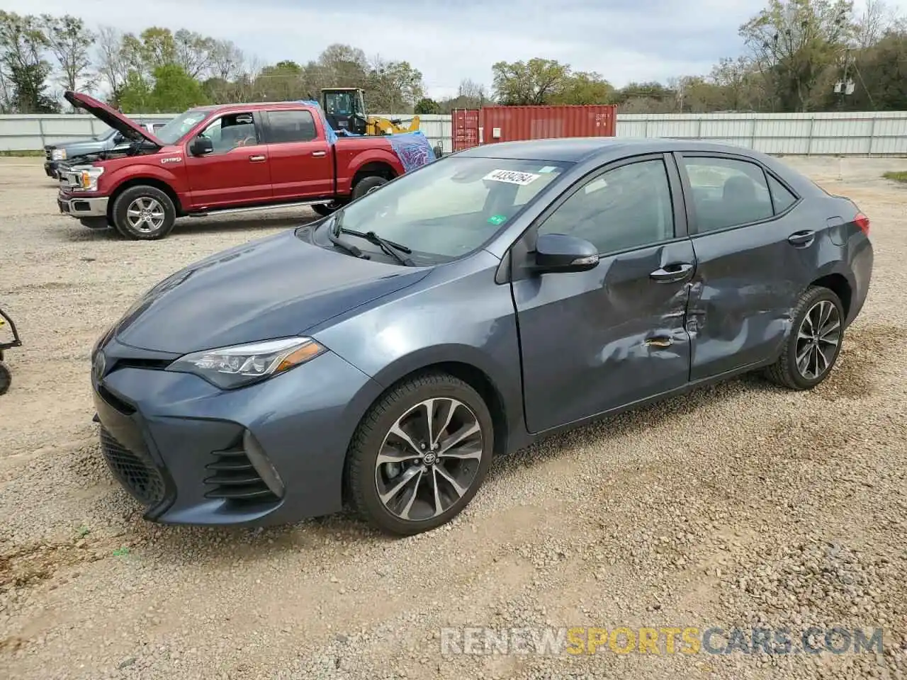 1 Photograph of a damaged car 5YFBURHE9KP920865 TOYOTA COROLLA 2019